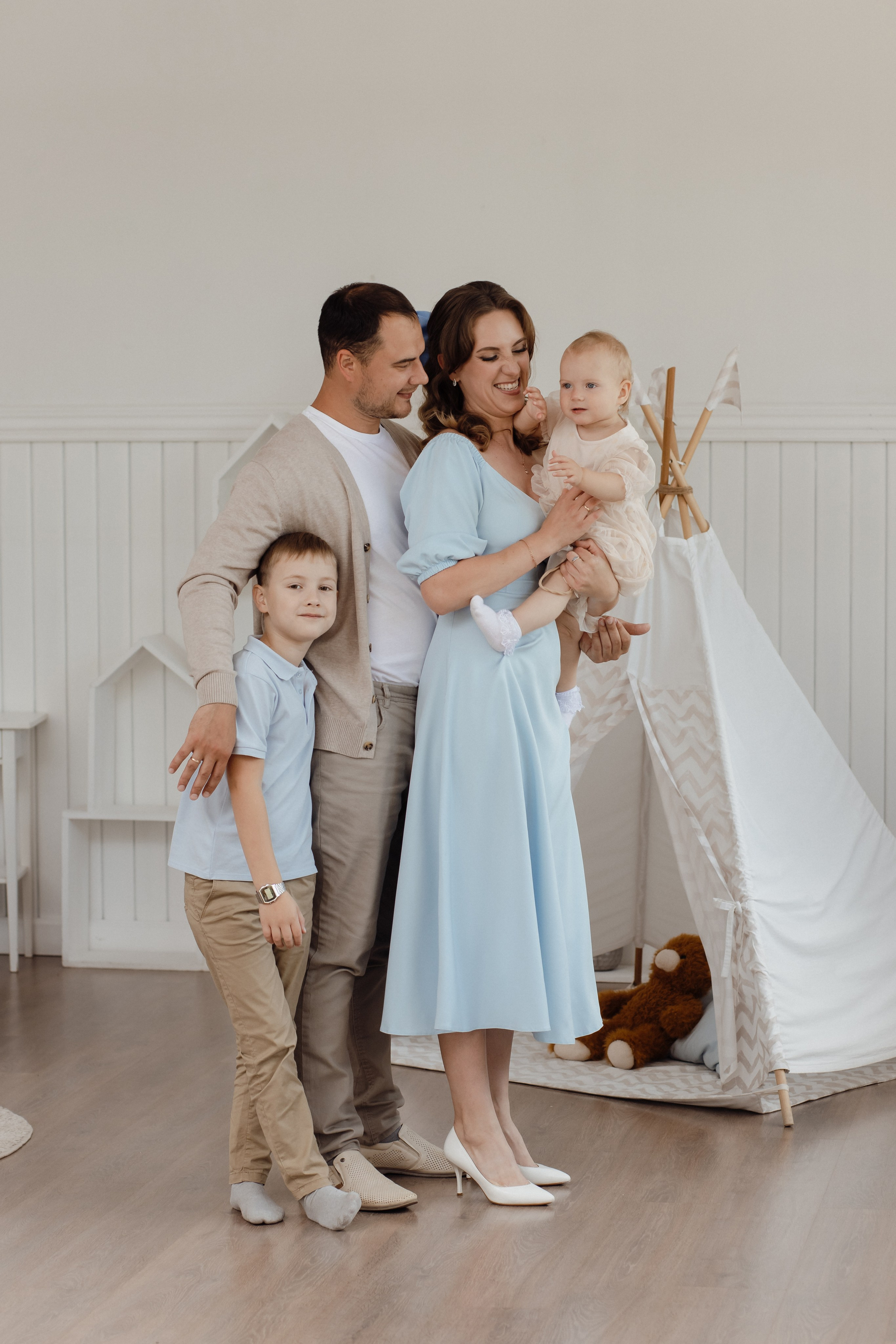 Для четверых. Семейный и свадебный фотограф в Челябинске Мария Леонтьева