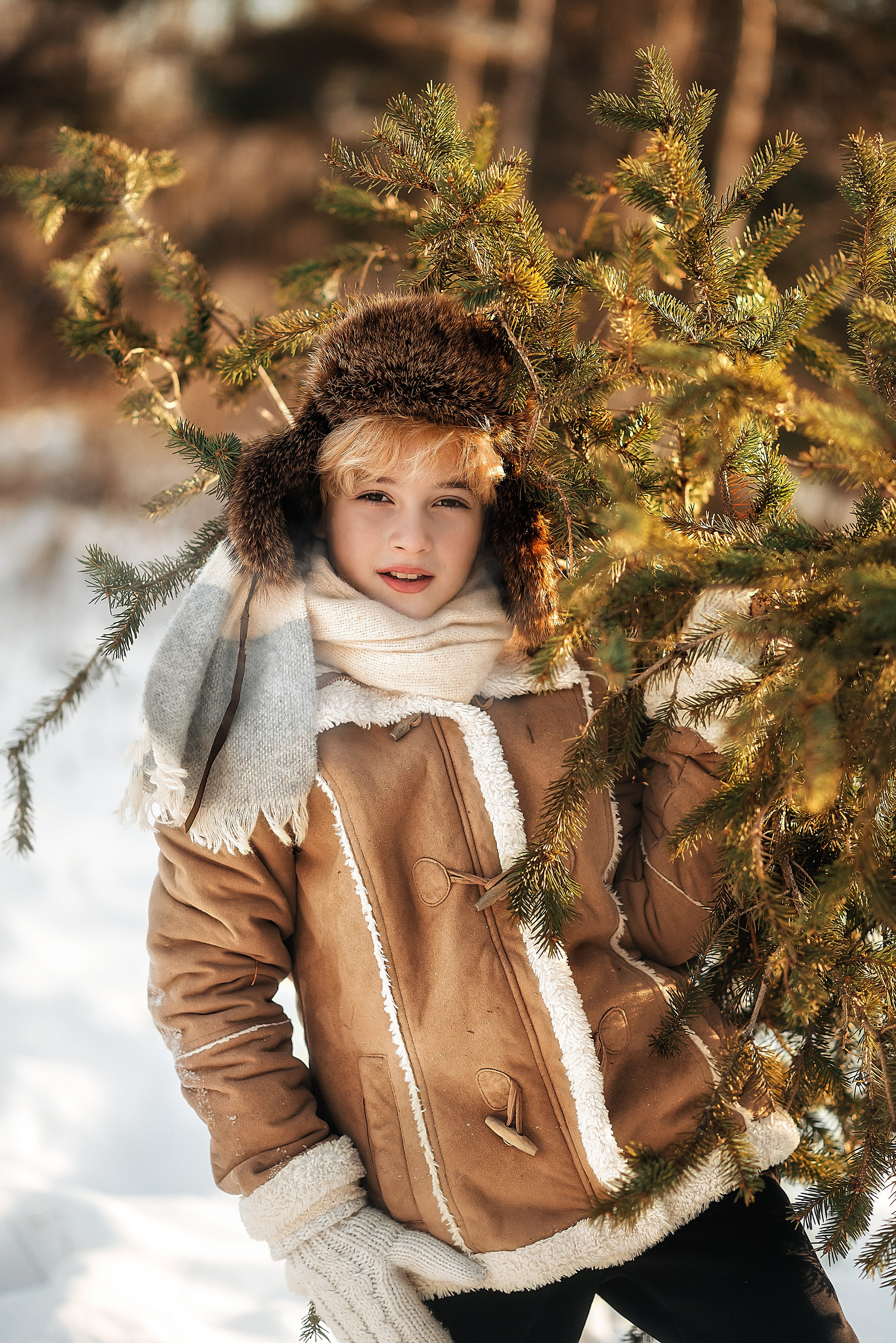 Зимние фотосессии. Профессиональный фотограф в Уфе Алина Стрелкова