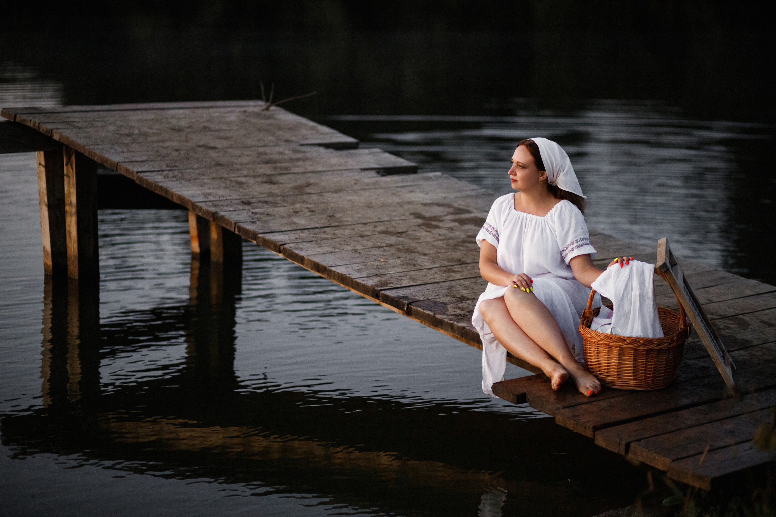 Стирка на закате. Женский фотограф в Кемерово Мария Чернявская