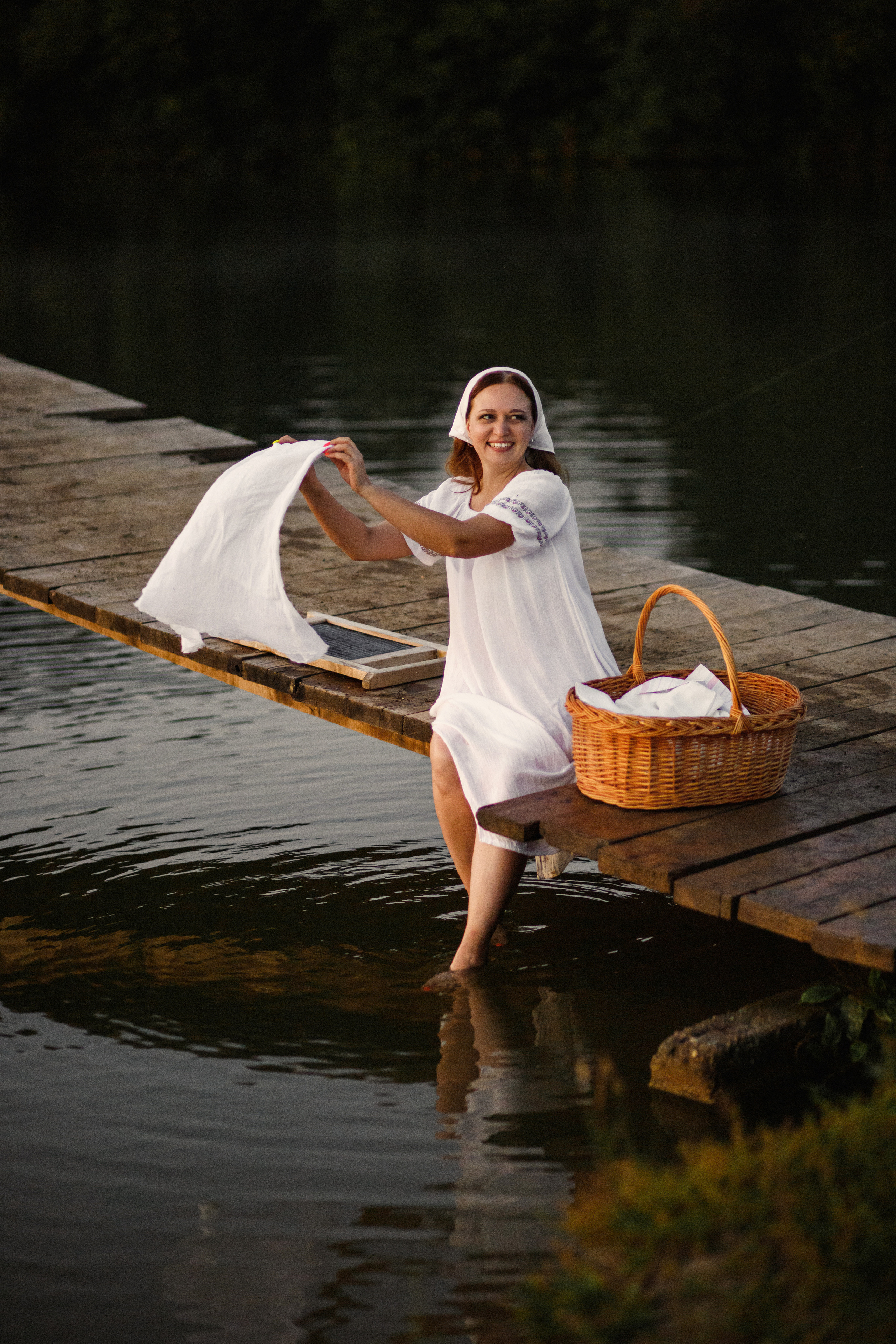 Стирка на закате. Женский фотограф в Кемерово Мария Чернявская