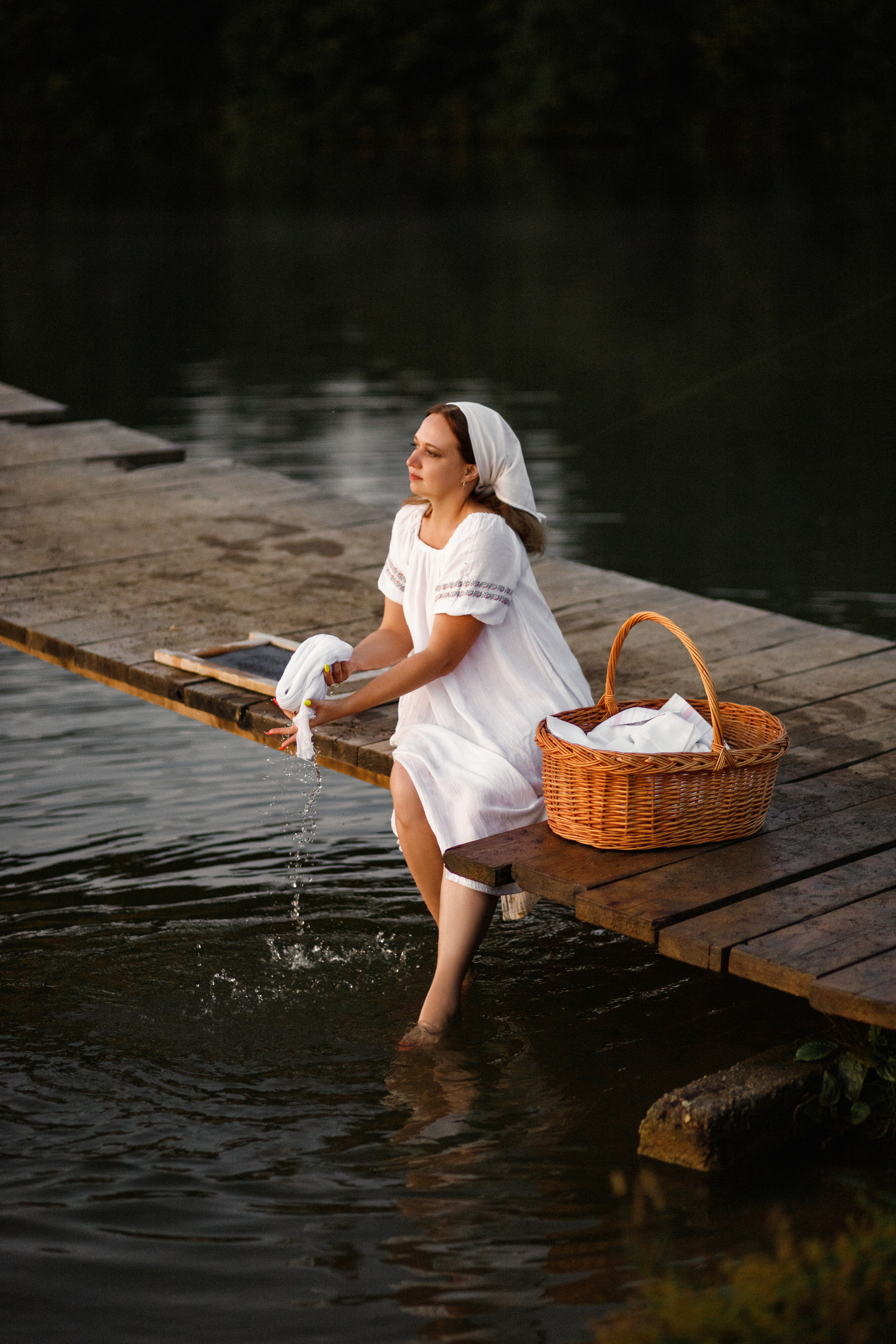 Стирка на закате. Женский фотограф в Кемерово Мария Чернявская