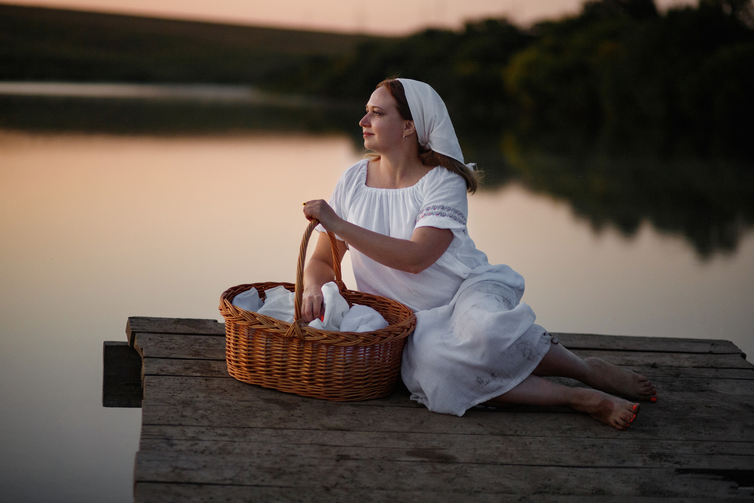 Стирка на закате. Женский фотограф в Кемерово Мария Чернявская