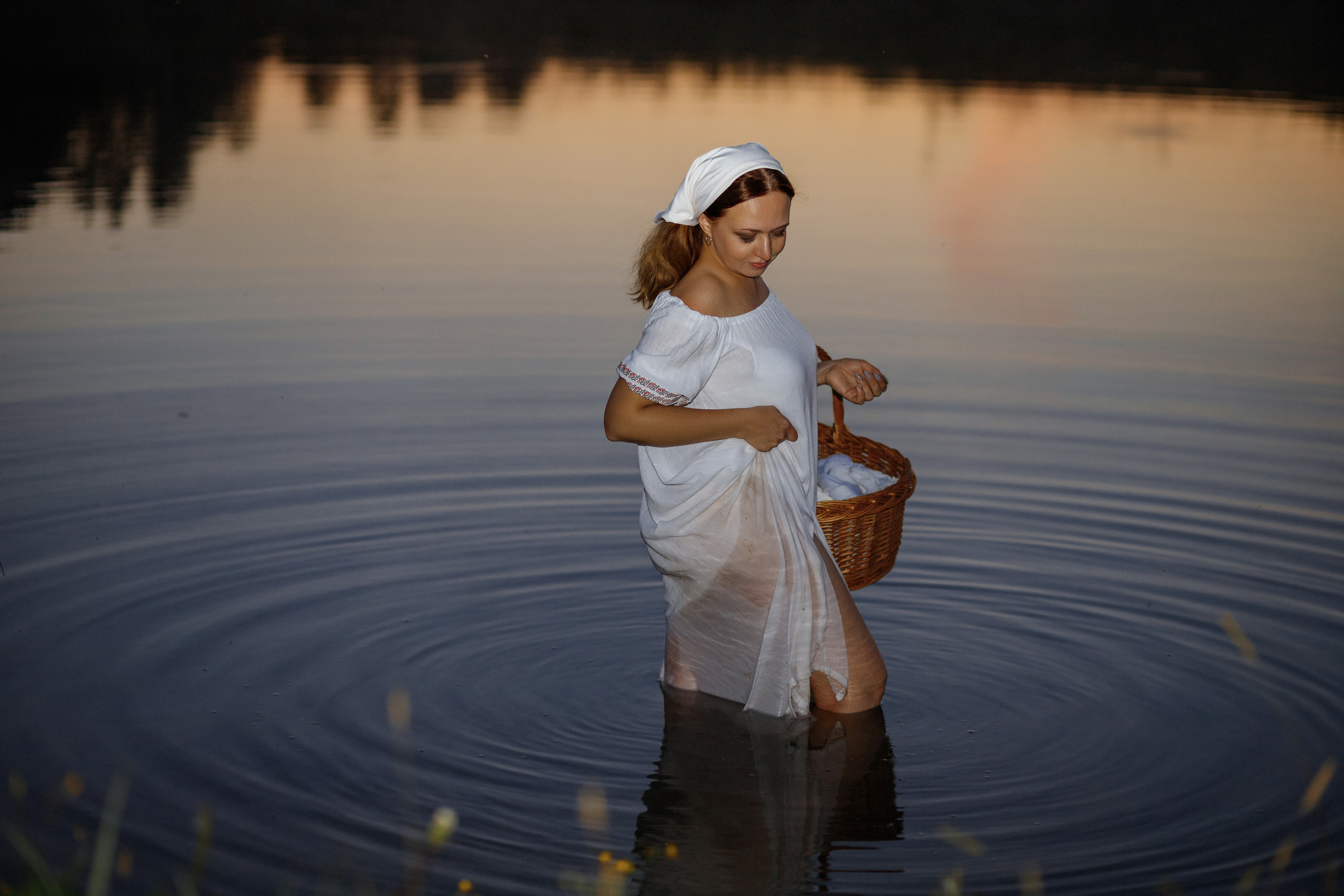Стирка на закате. Женский фотограф в Кемерово Мария Чернявская