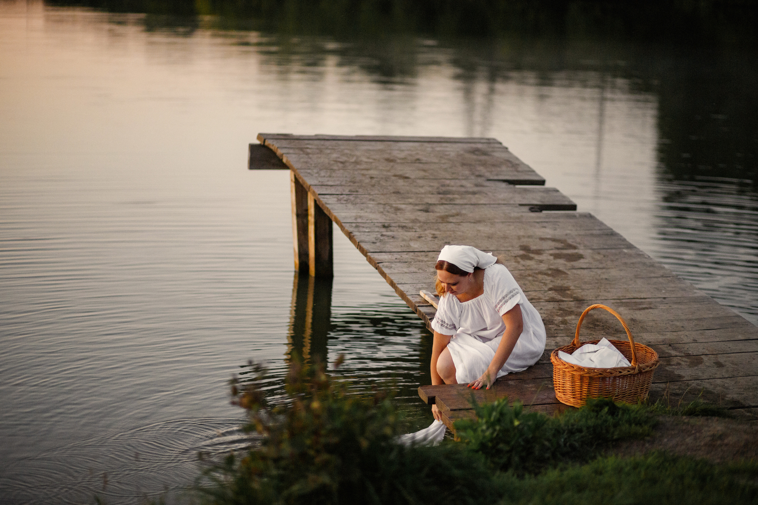 Стирка на закате. Женский фотограф в Кемерово Мария Чернявская