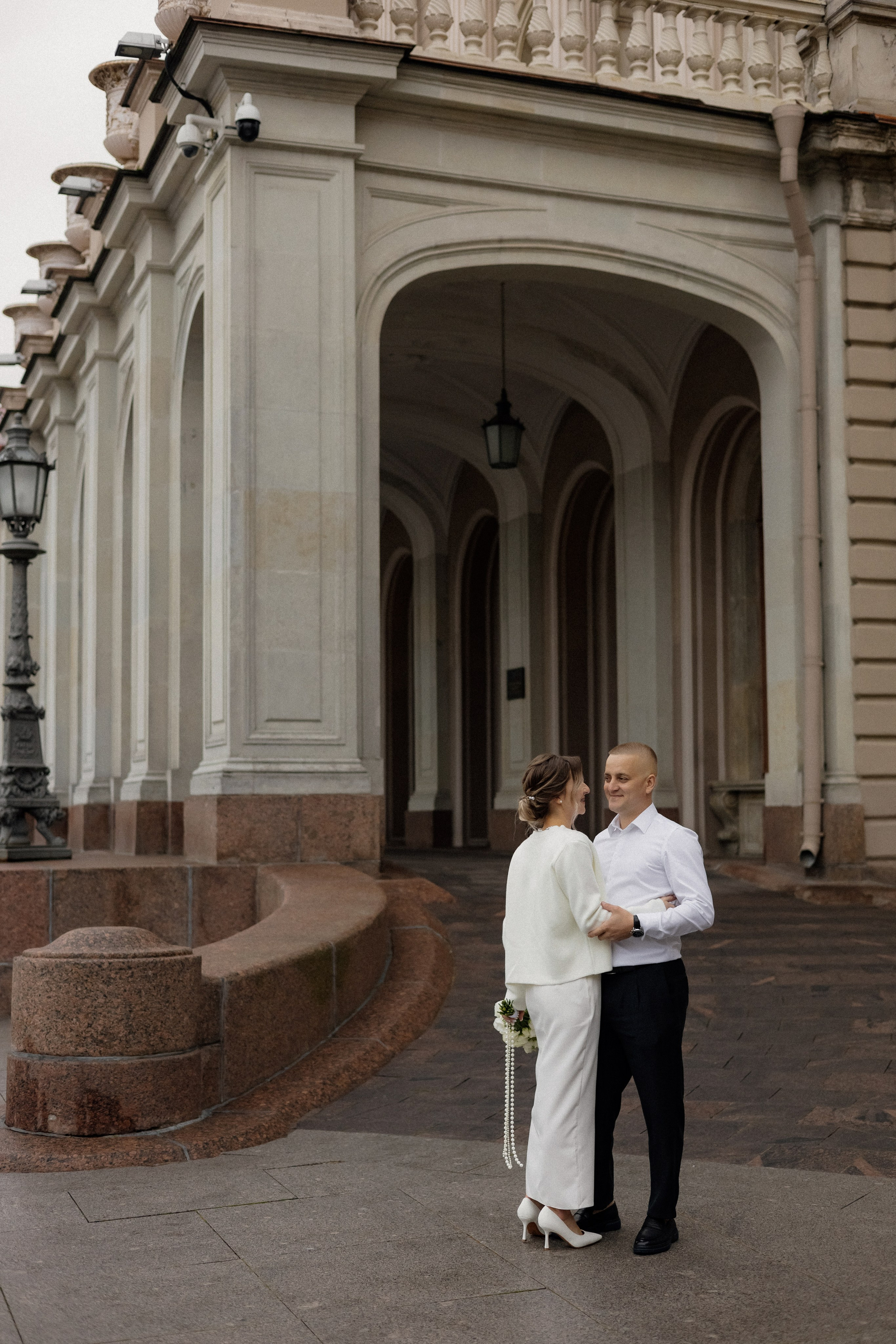 Свадебная прогулка у Исаакия. Свадебный фотограф в Санкт-Петербурге Ксения Кобышева