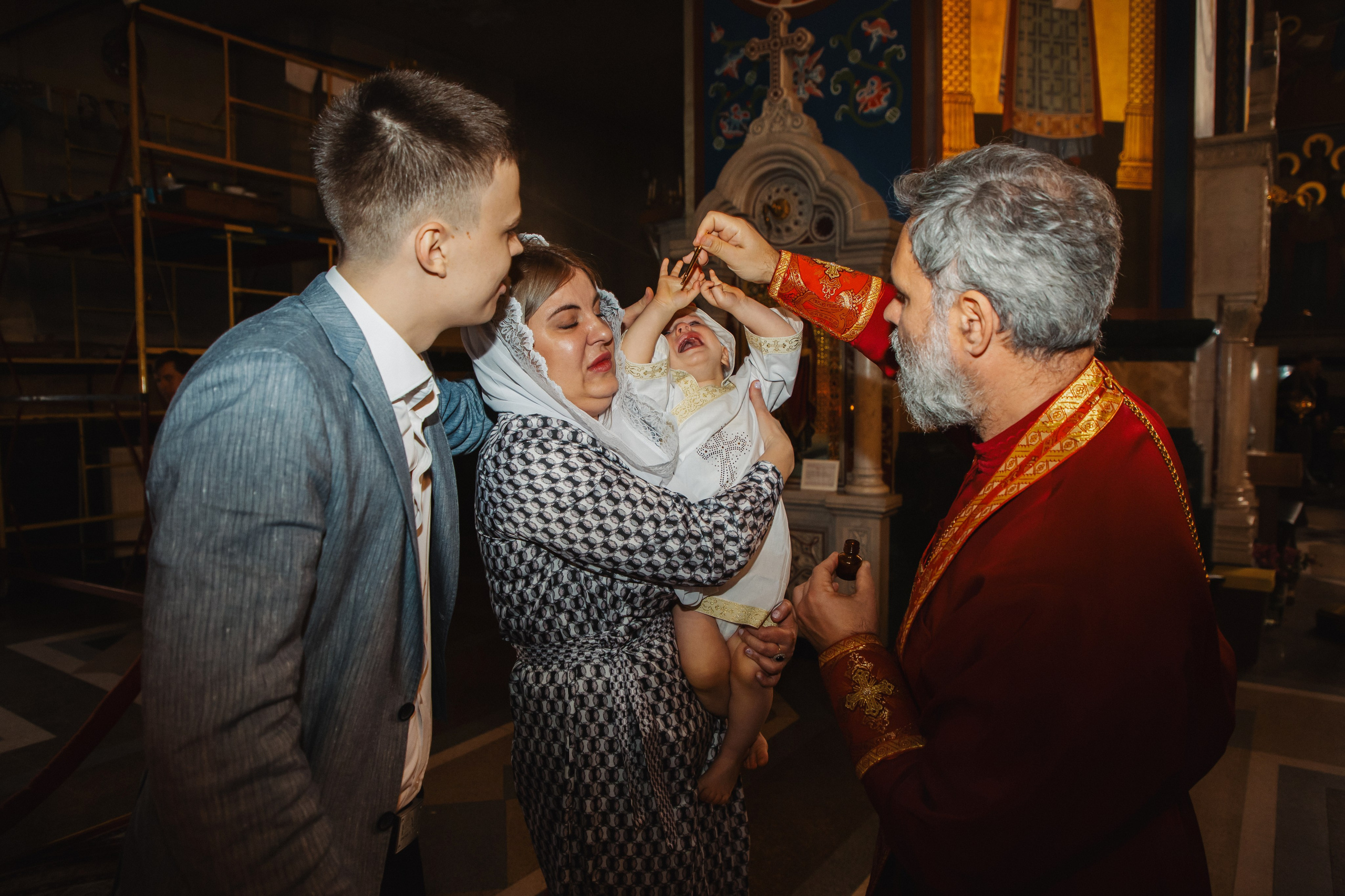 Таинство Крещения в Краснодаре. Свадебный и семейный фотограф/видеограф в Краснодаре Наталья Осинская