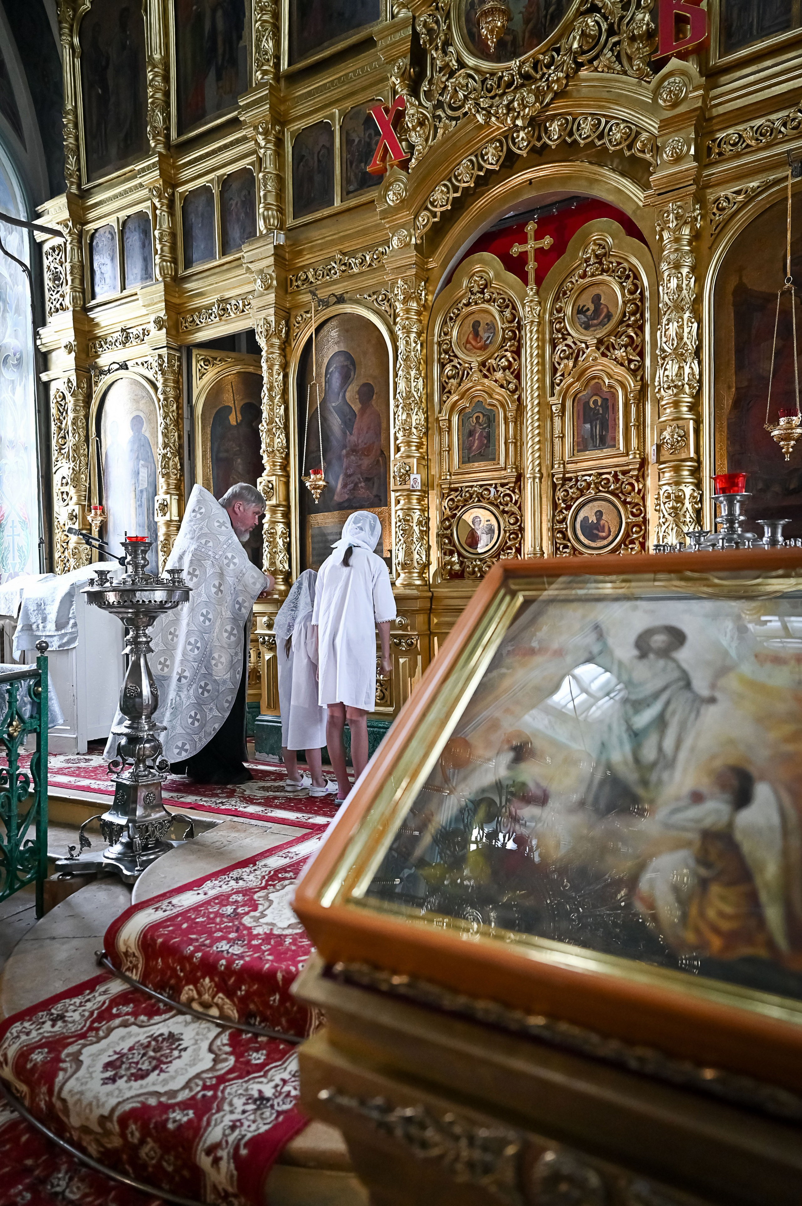 Крещение Владимира, Полины Вероники. Семейный фотограф в г. Воскресенск Наталия Молева