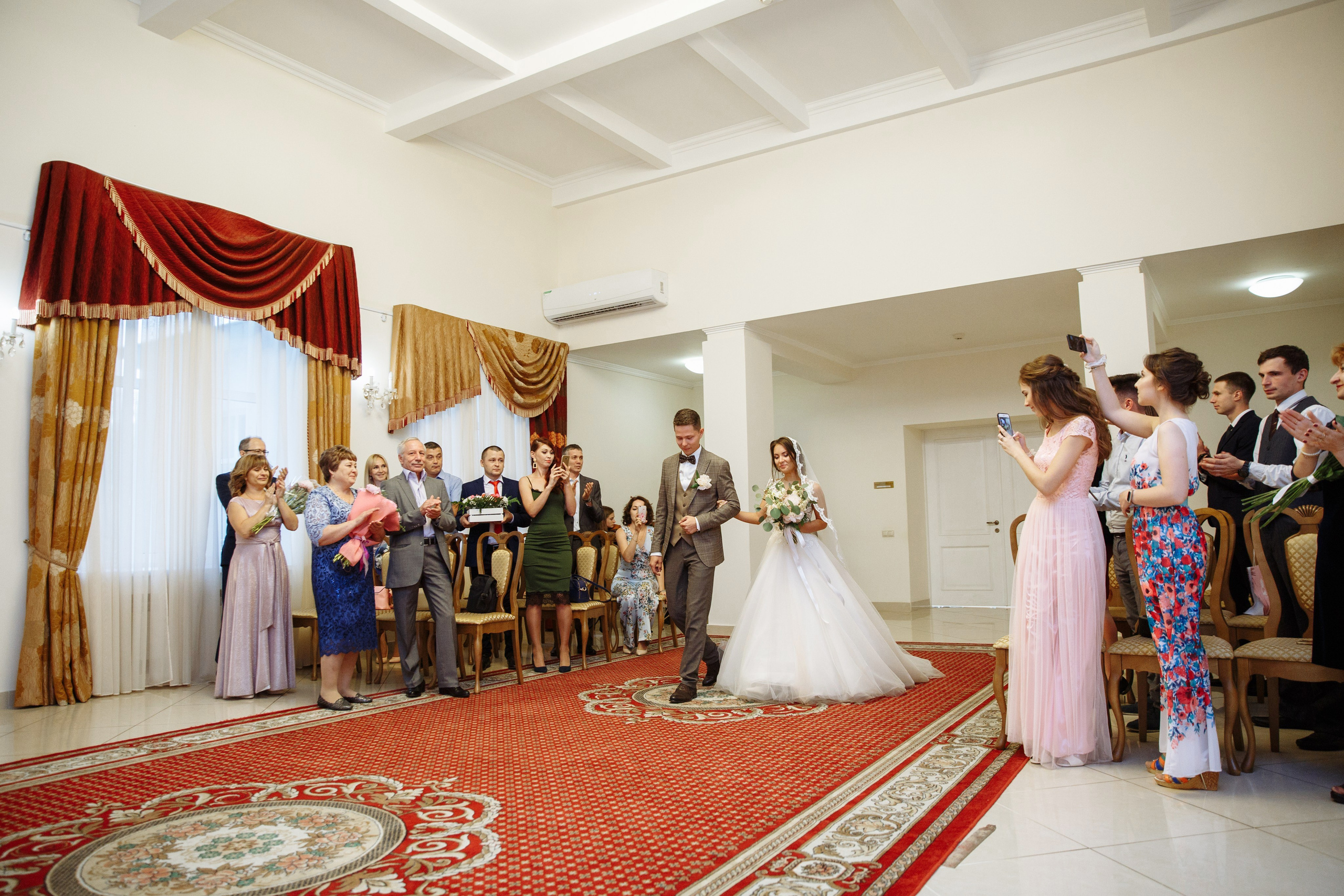 Церемония бракосочетания на ВДНХ