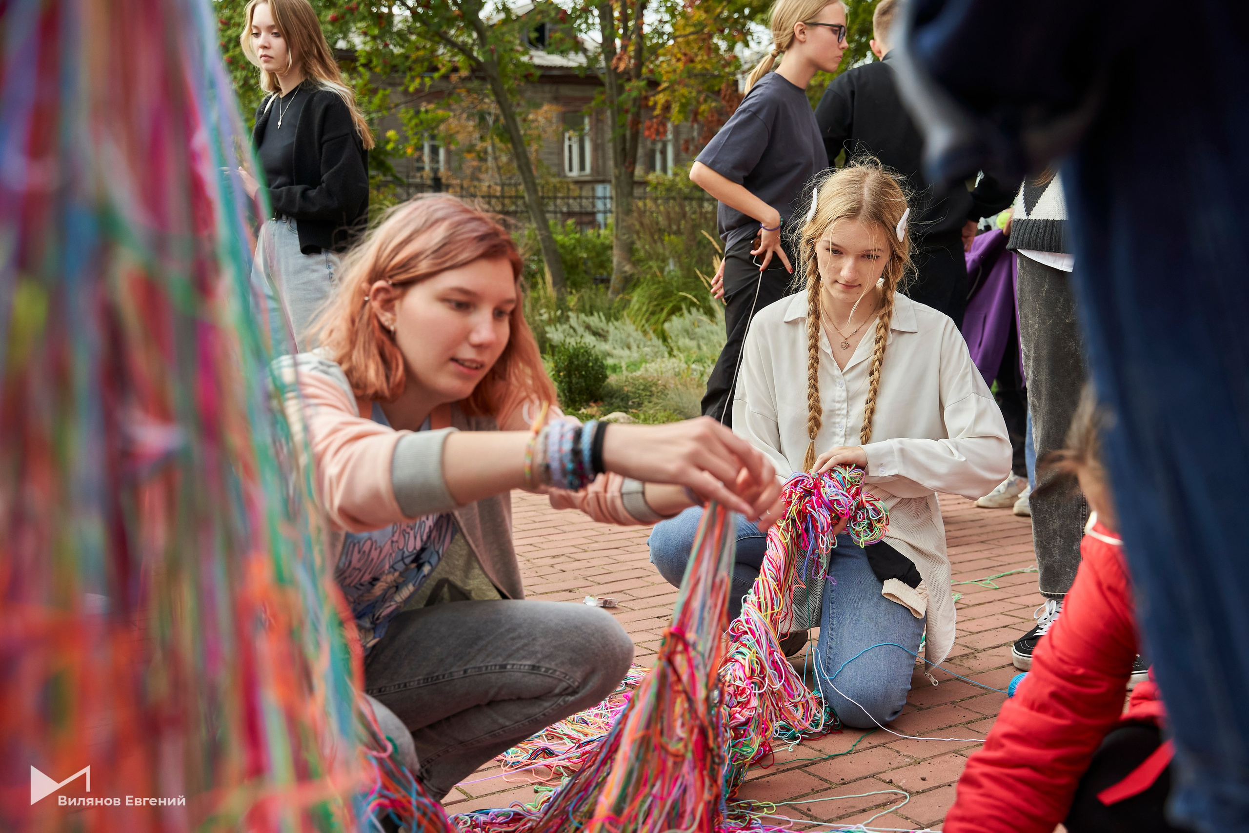 Мероприятие «Веревка» для первокурсников ННГАСУ. Репортажный фотограф Вилянов Евгений. Нижний Новгород