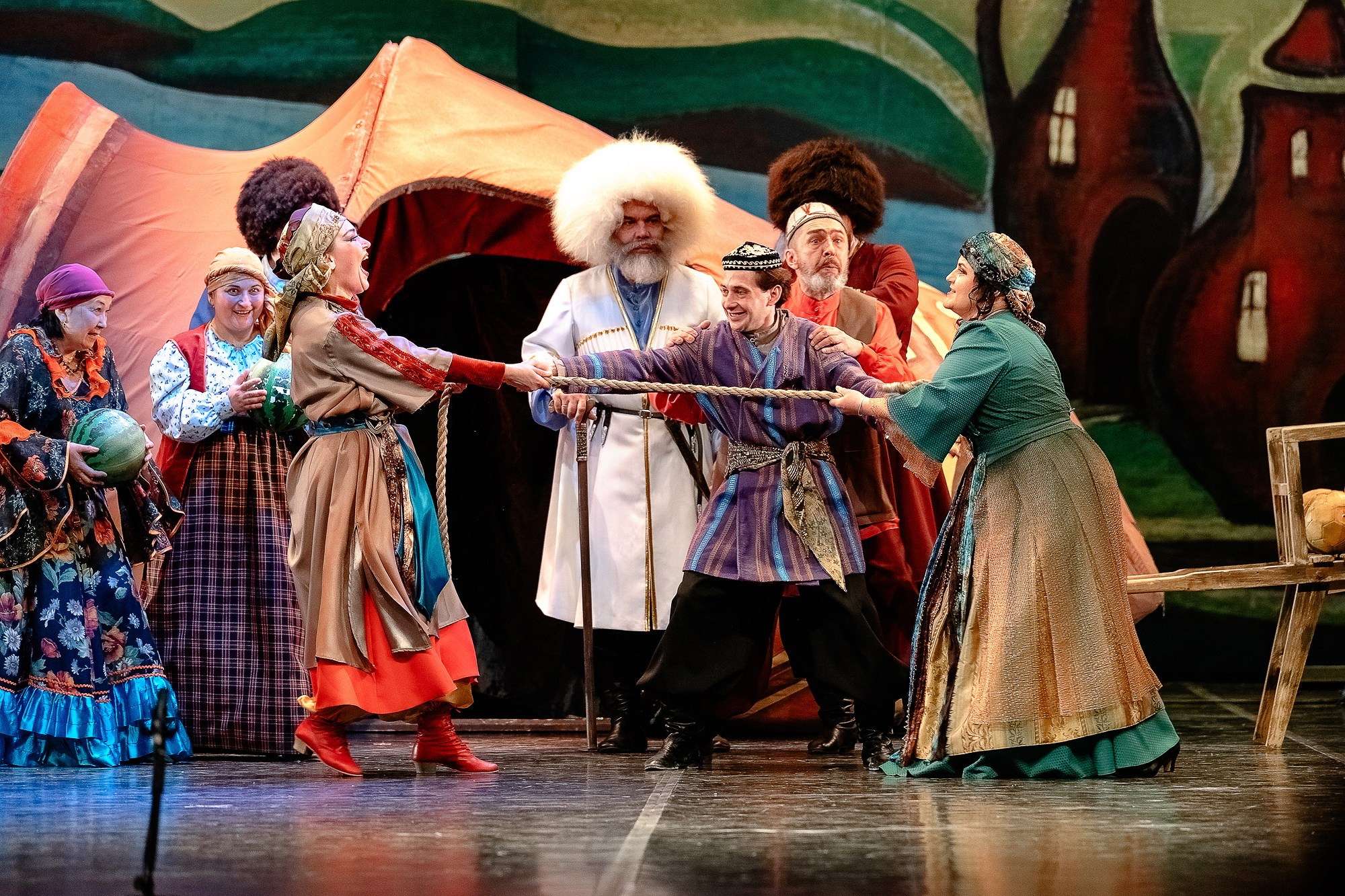 Театр оперы и балета им. Яушева. Музыкальная комедия «Ханума»