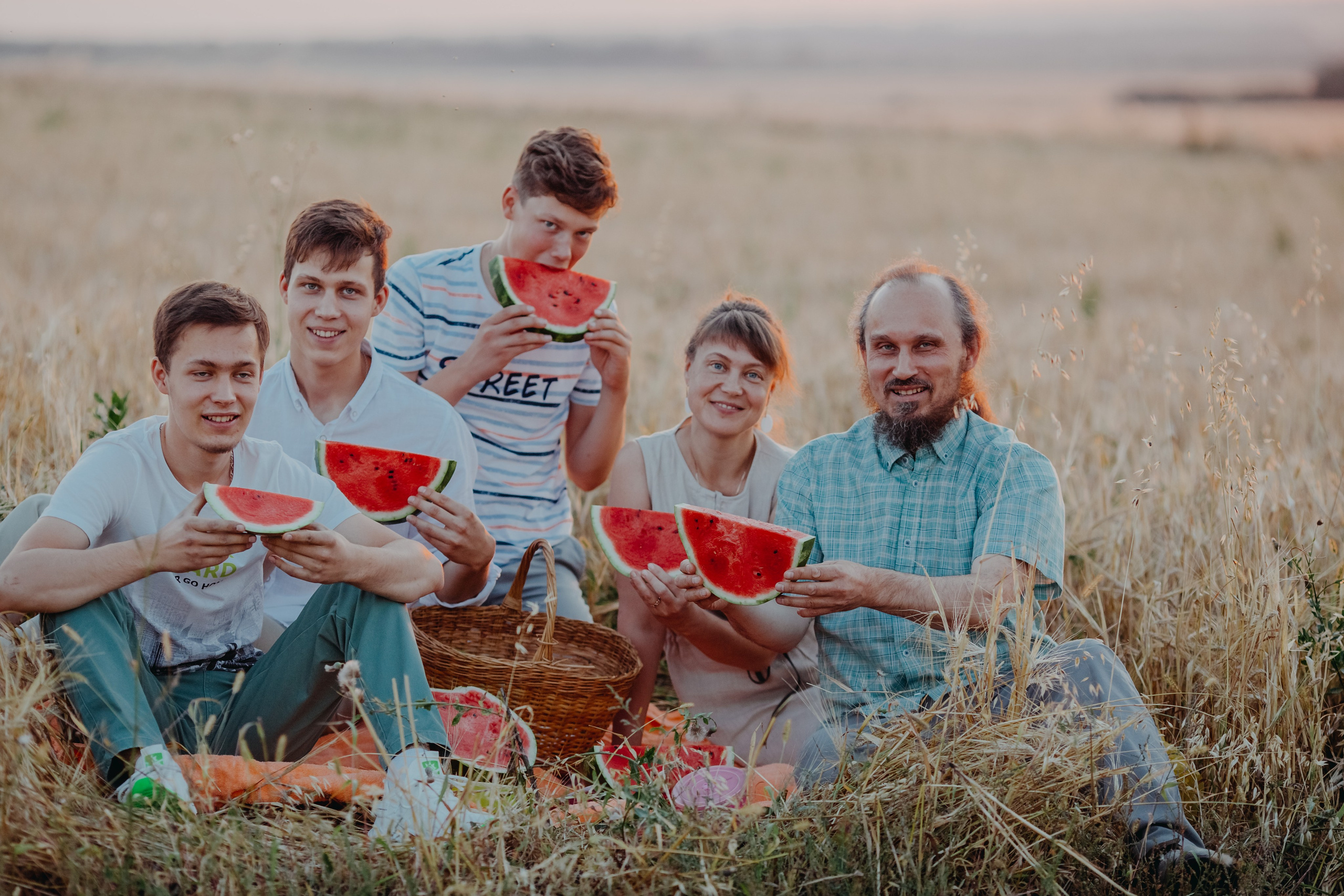 Летний закат. Свадебный и семейный фотограф Екатерина Бубнова