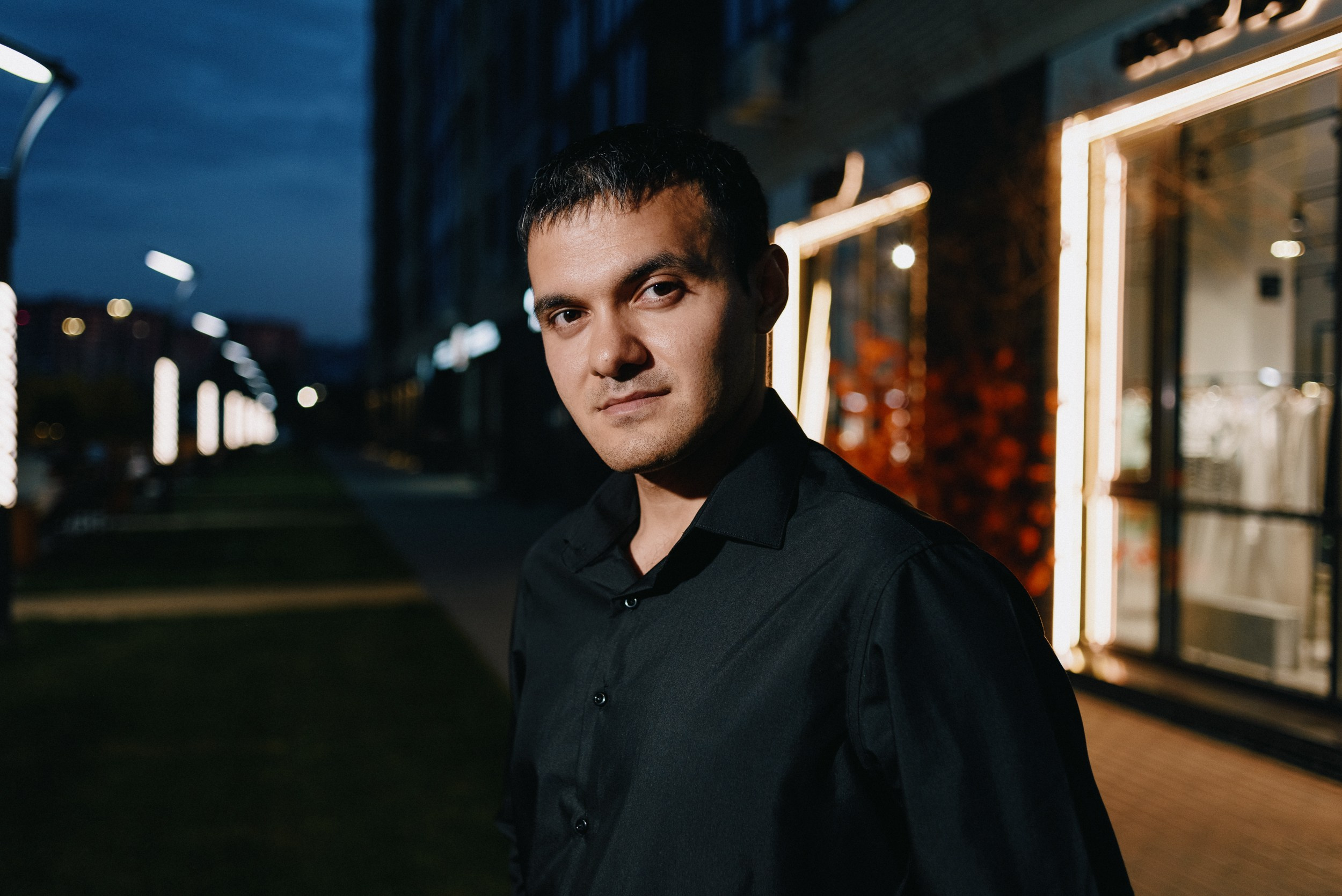 Ночная мужская съемка в тюмени. Фотограф Дарья Мустафина, Тюмень