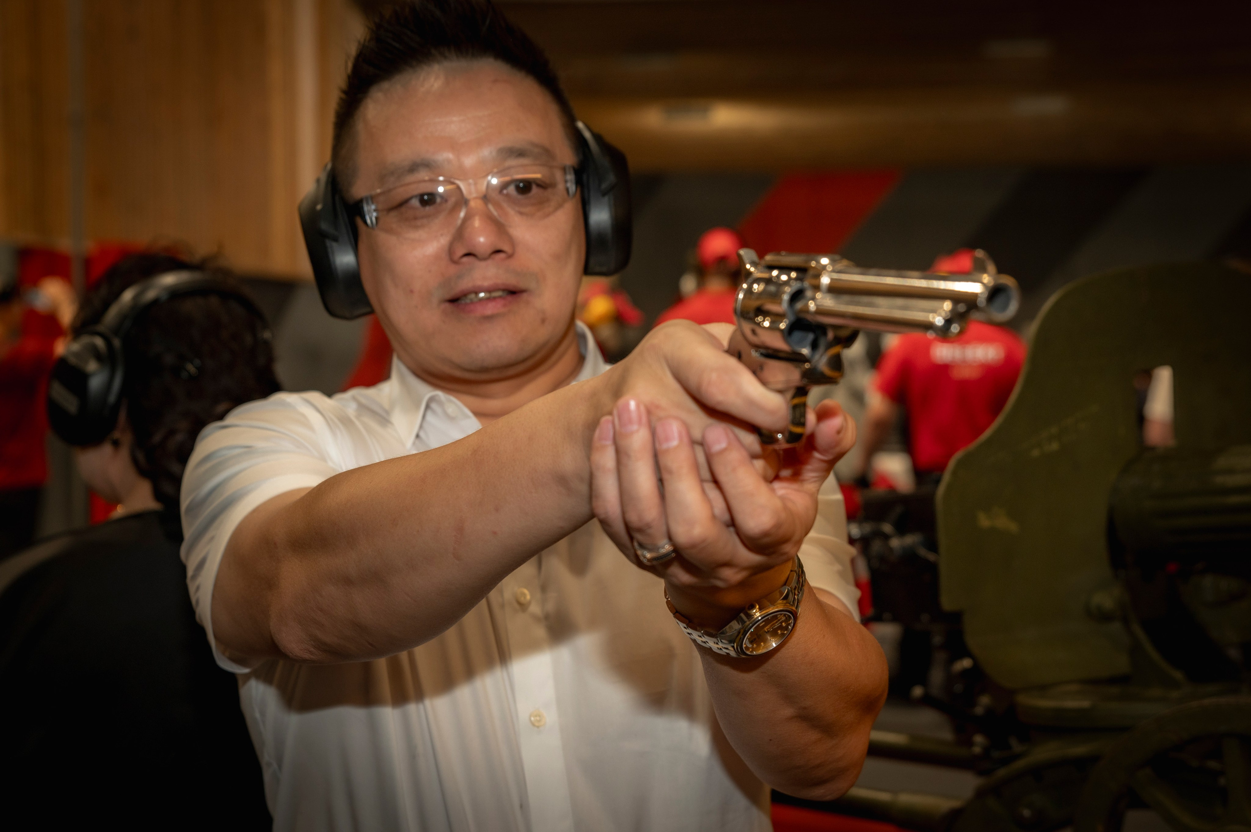 Фоторепортаж из стрелкового клуба «Объект». Фотограф Роман Адлер