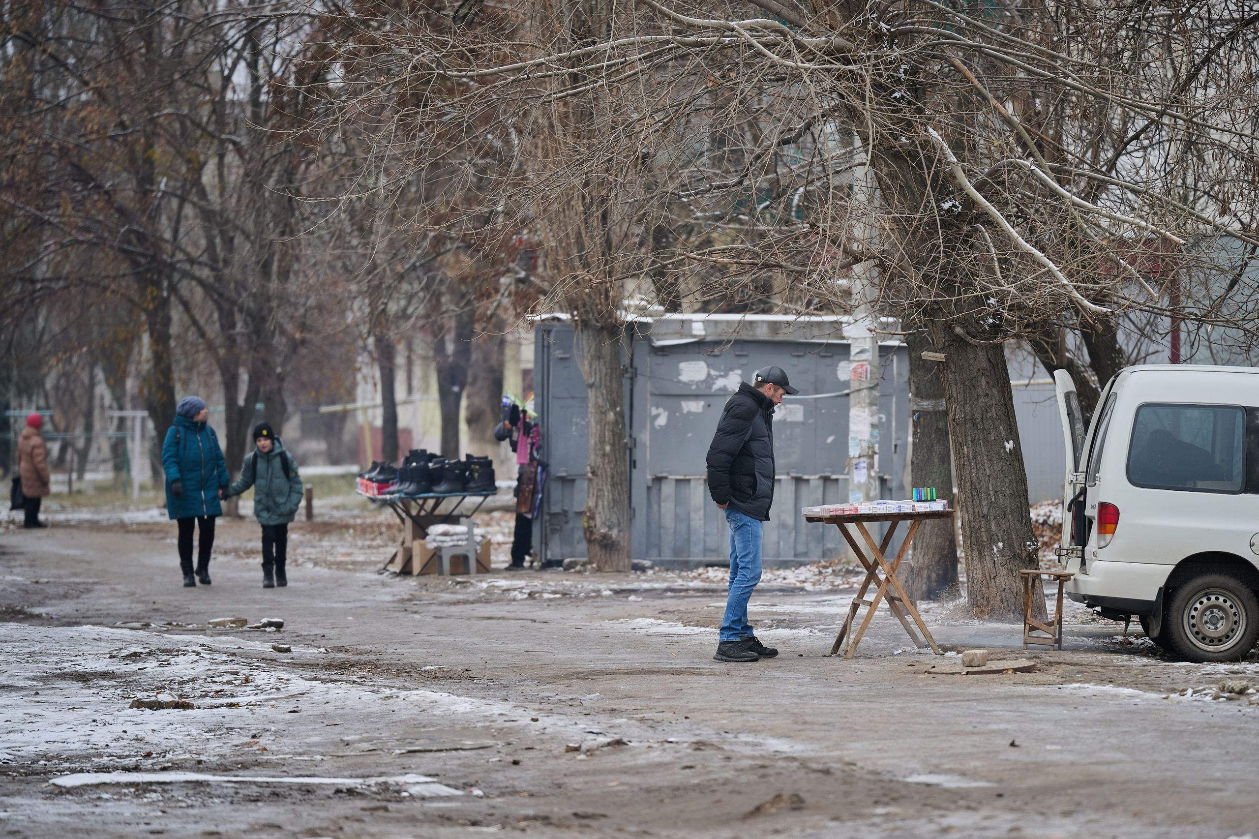 Лисичанск (Луганская область). Декабрь 2024 года. Фотограф Роман Адлер