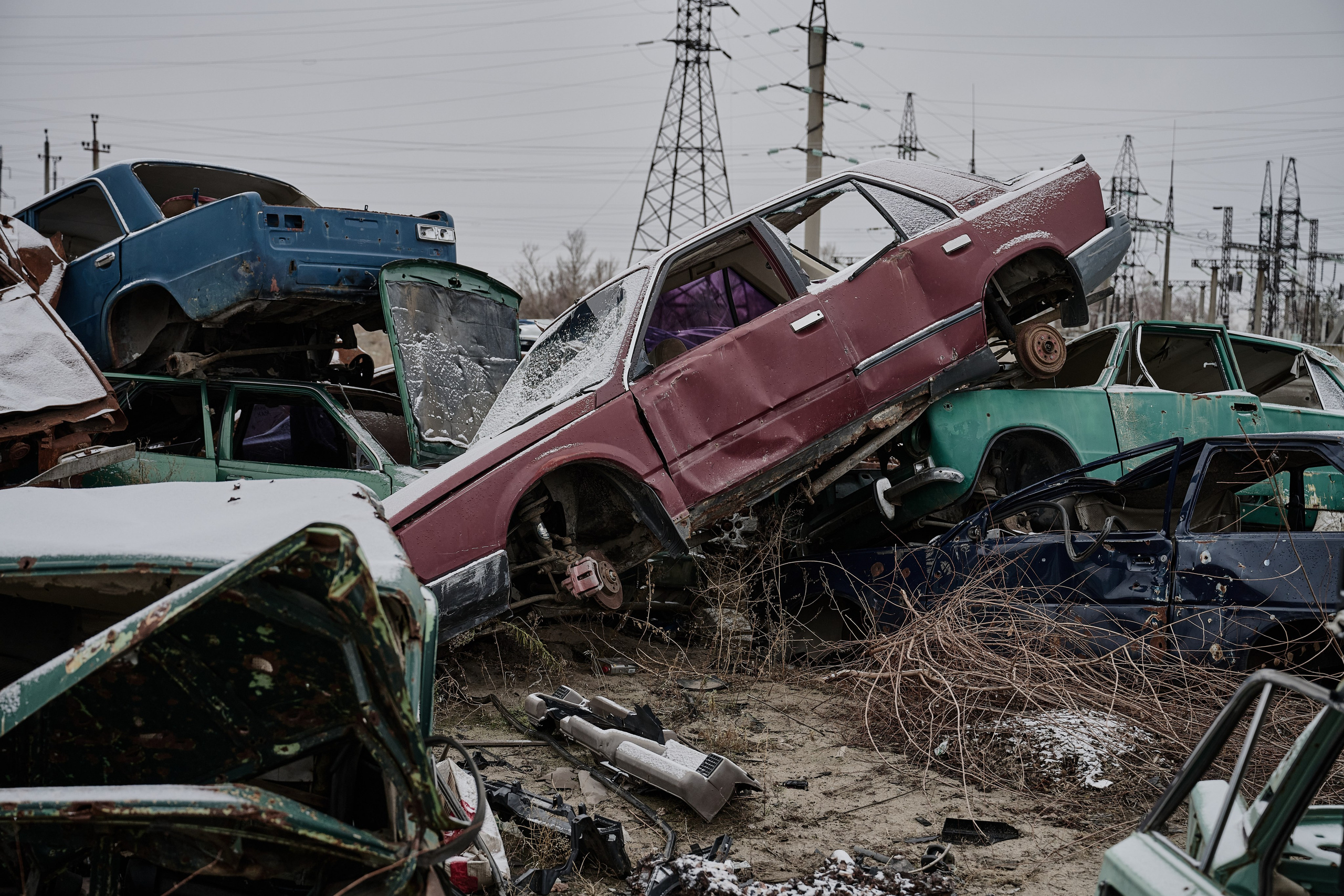 Северодонецк (Луганская область). Декабрь 2024. Фотограф Роман Адлер