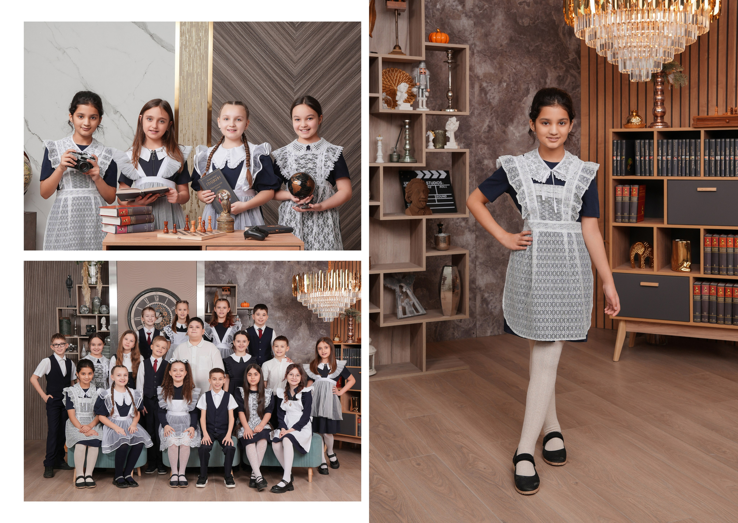 ШКОЛА 58 4 В. Красивый выпускной альбом в Краснодаре