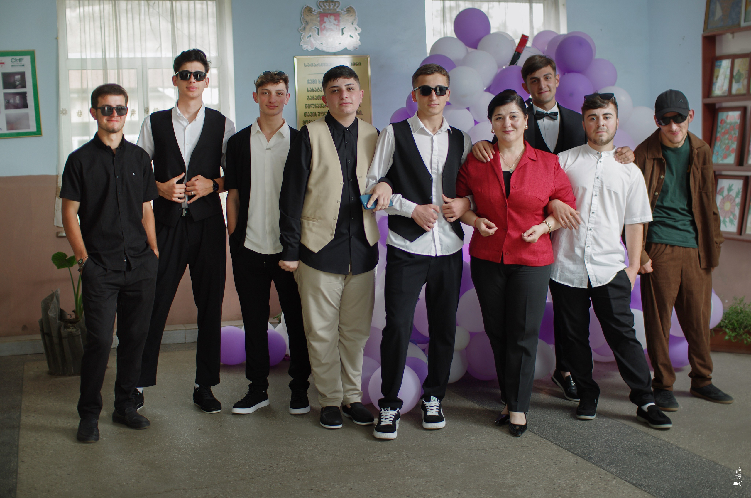 Чало Диди школа. Портретный фотограф Денис Милютин