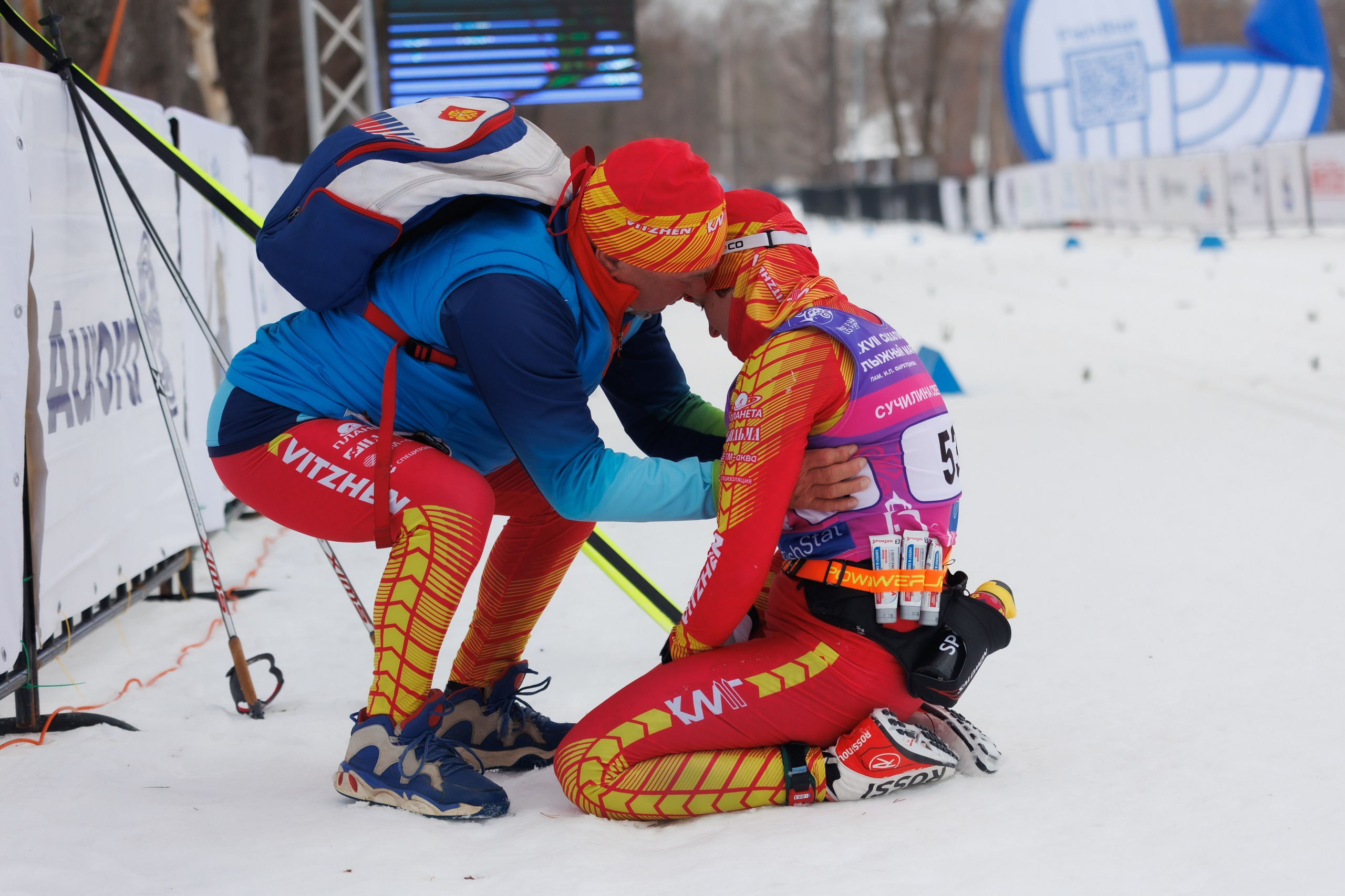 XXVII Сахалинский лыжный марафон. Фотограф Анастасия Зубкова