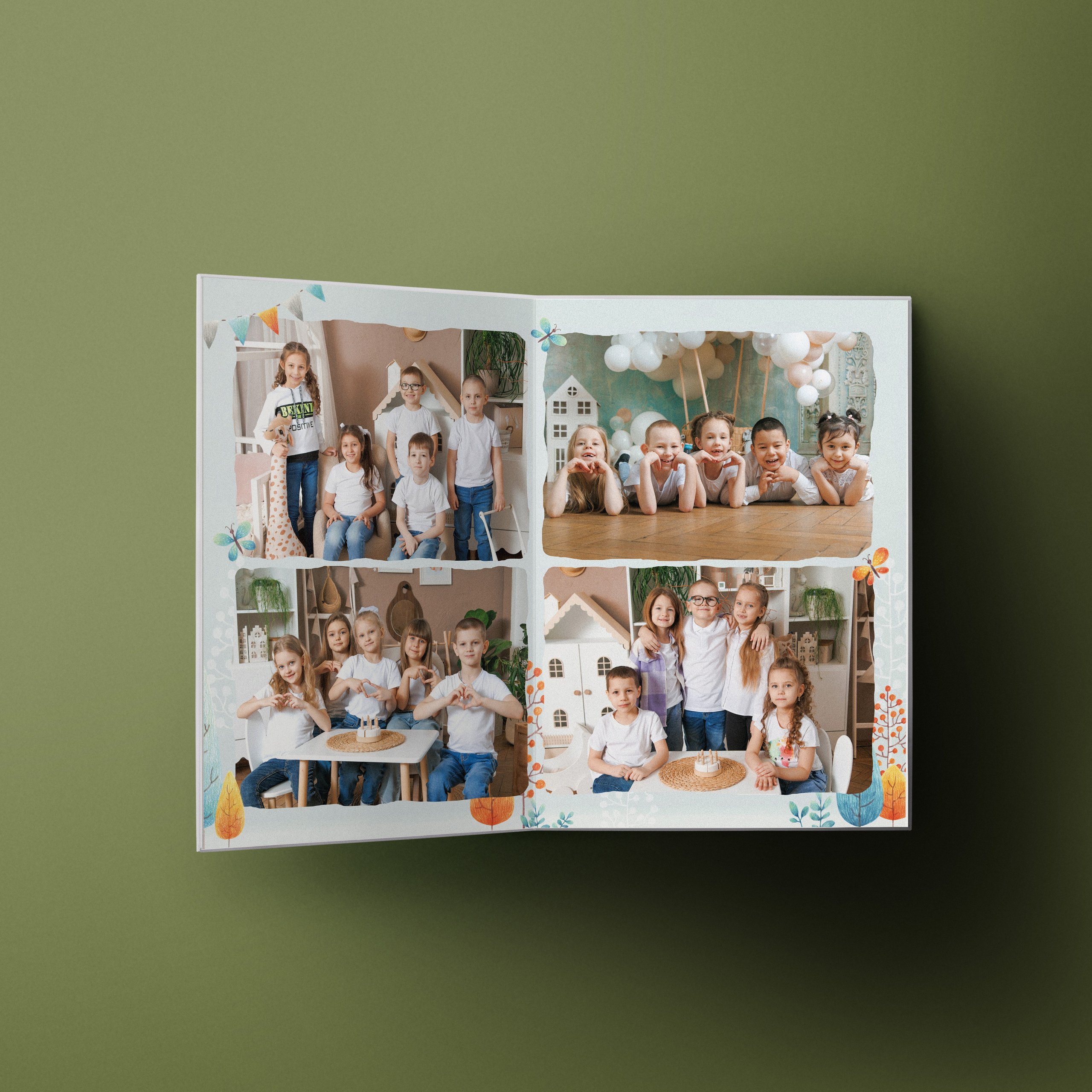 Кубики. Выпускные альбомы клевербук Воронеж