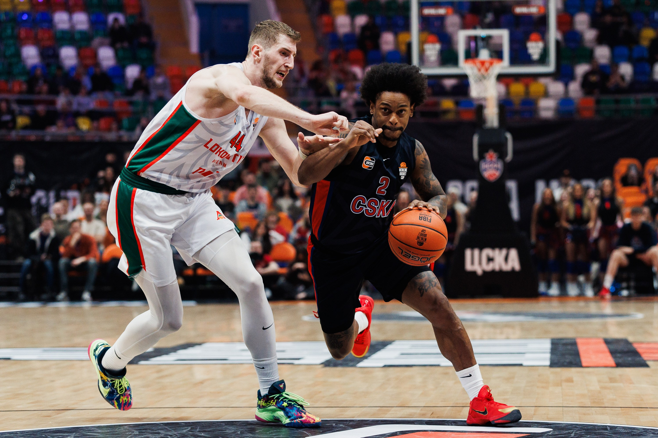 Winline Basket Cup CSKA — Lokomotiv-Luban. Photographer Danil Aykin