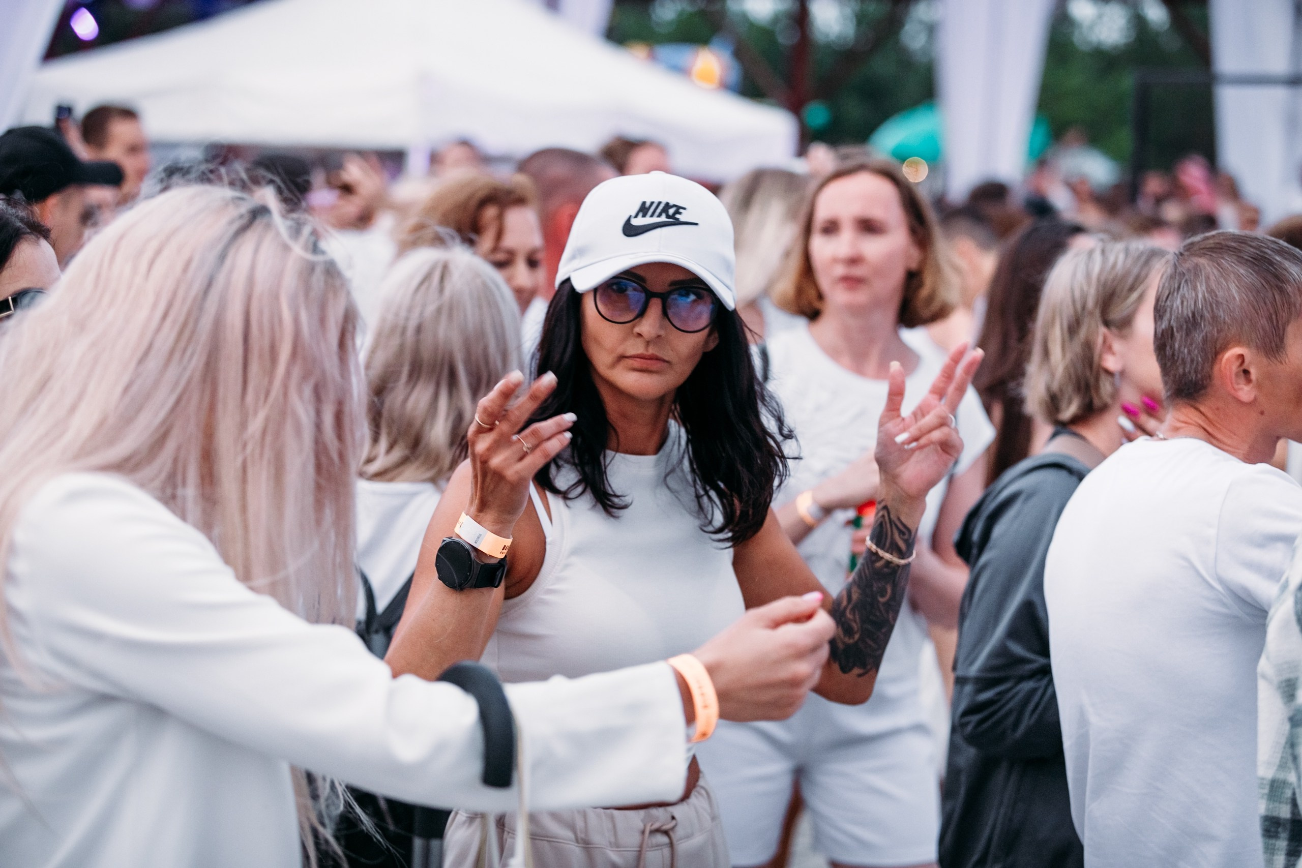 White Party @ Бархат парк. Репортажный фотограф Максим Полянский. Москва, Санкт-Петербург, Красноярск