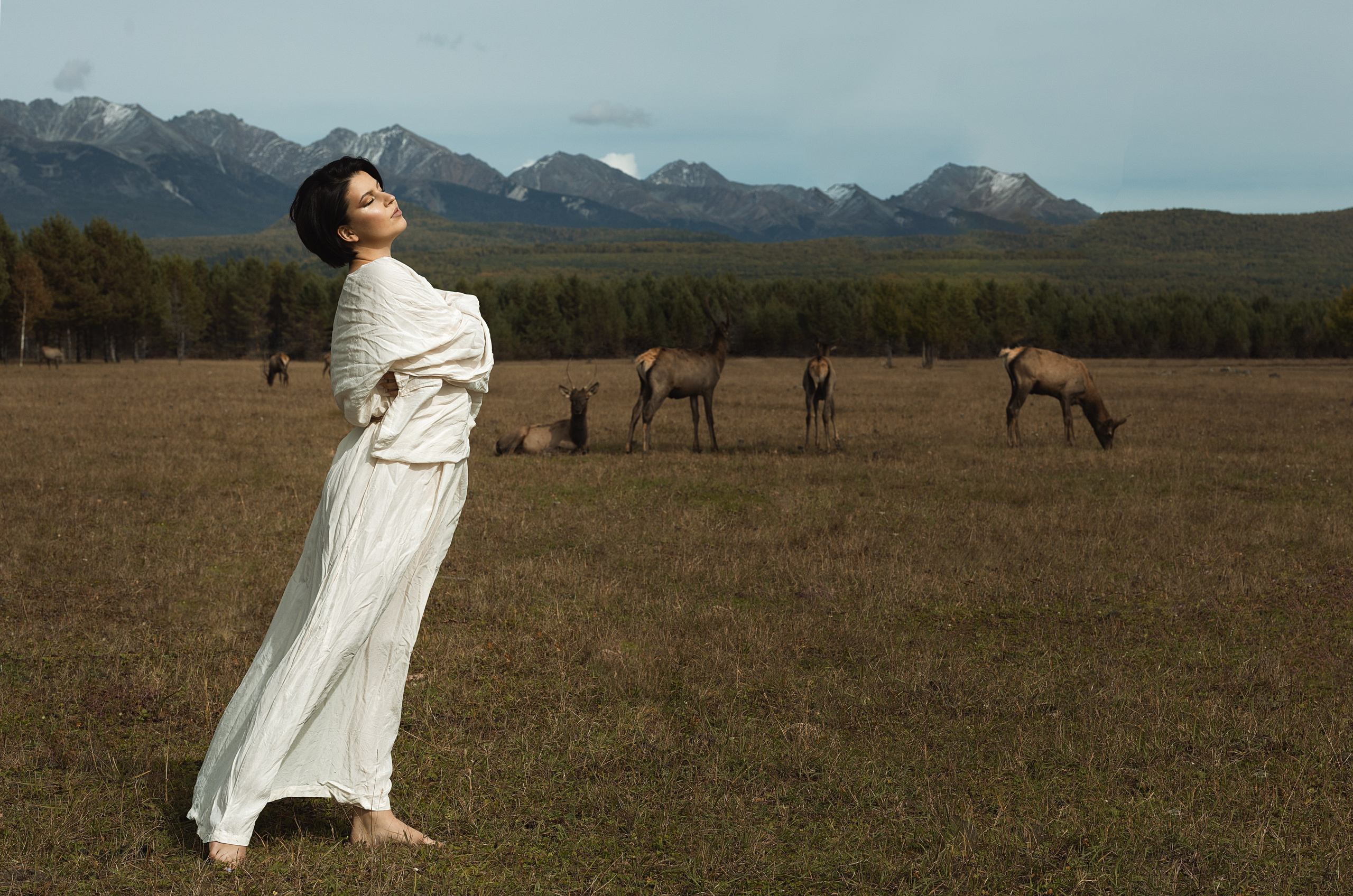 In harmony with a nature. Портретный фотограф Кристина Лукьянова