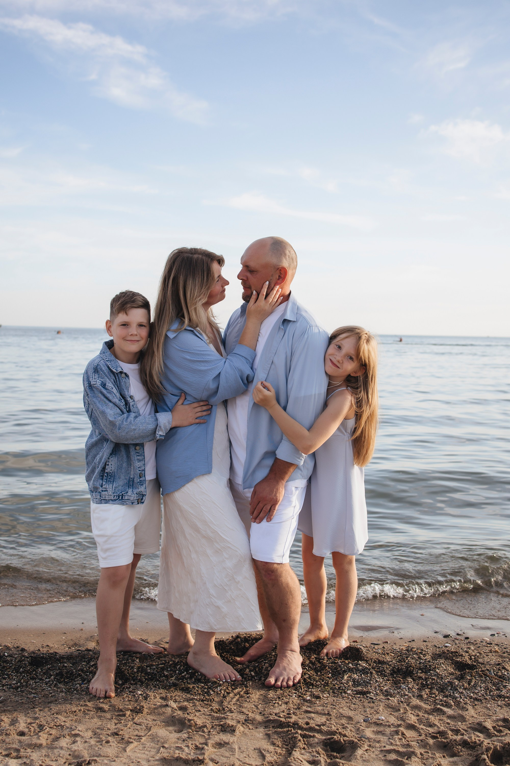 Прогулка на закате. Фотограф Новосибирск