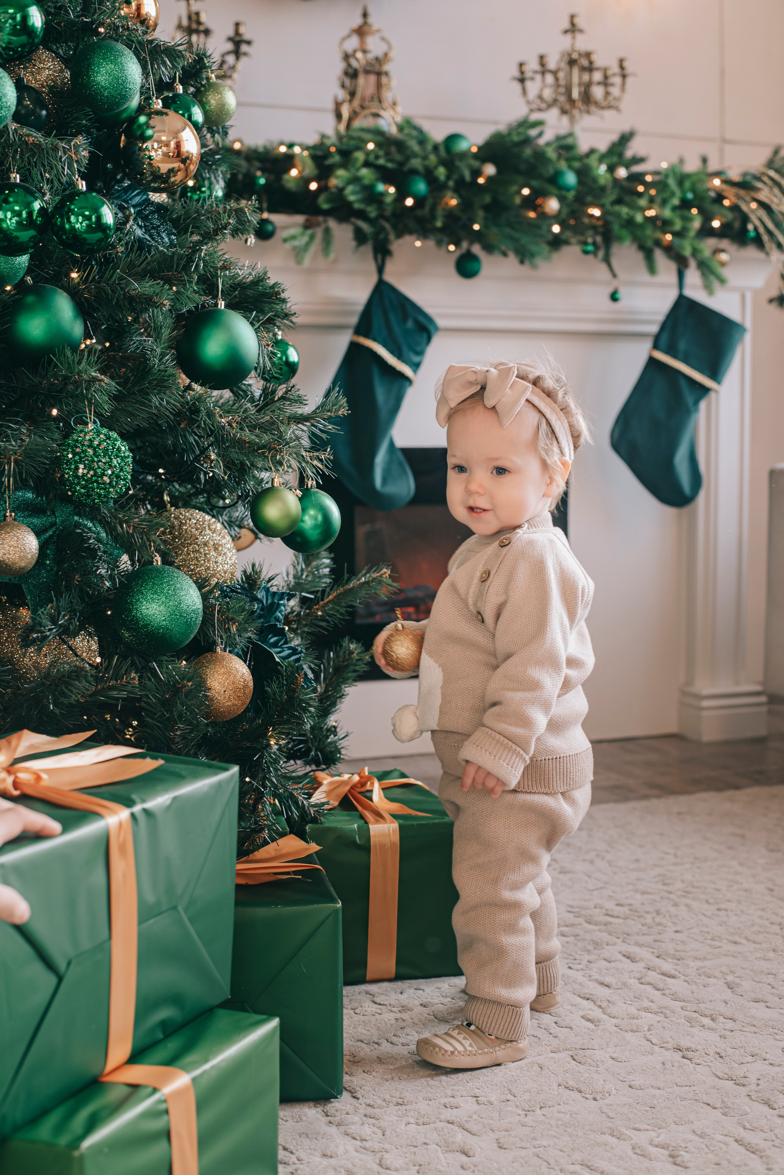 Новогодняя съёмка Никиты, Даши и Варвары. Фотограф в Краснодаре Зеленкина Дарья