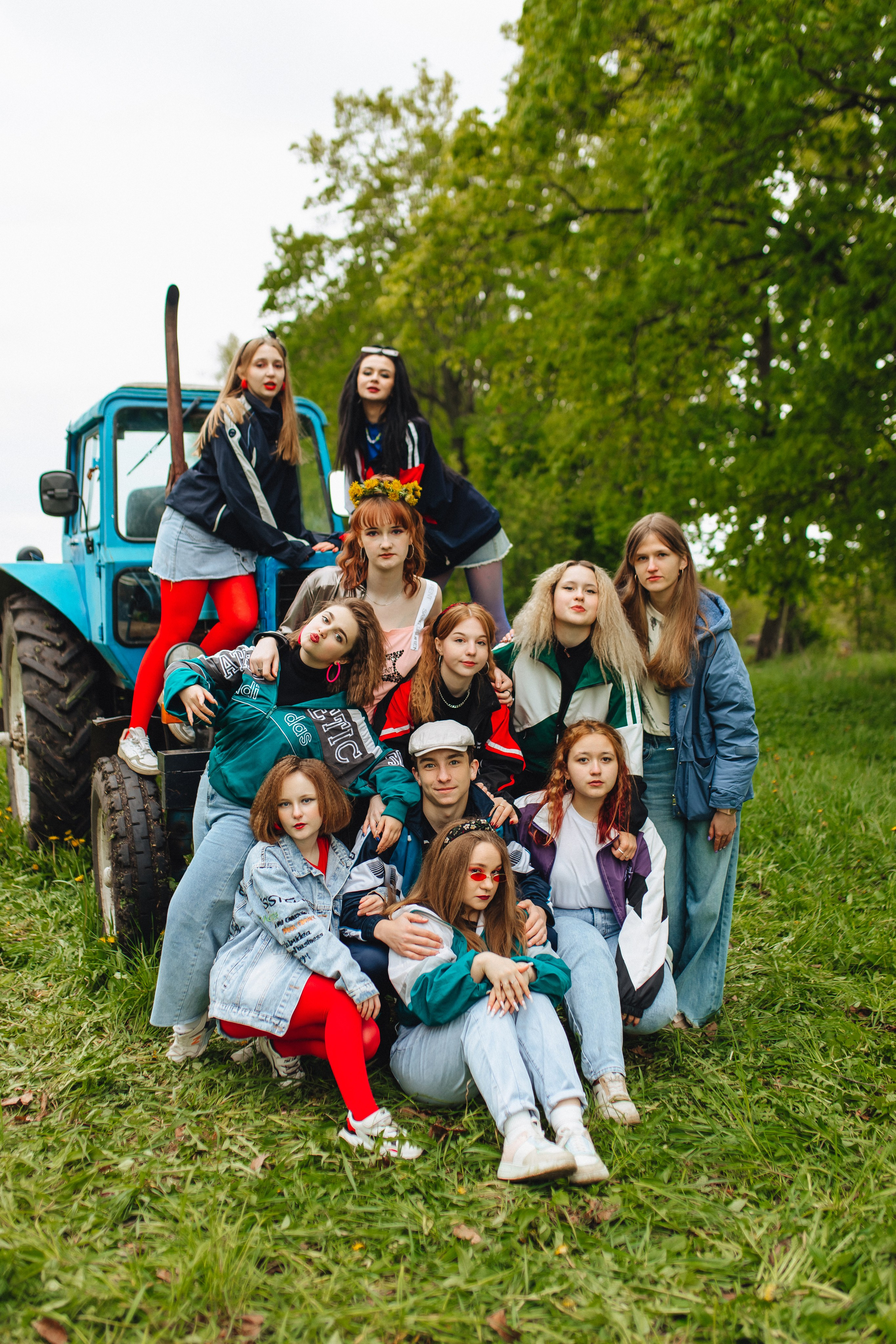 Синий трактор. Свадебный и семейный фотограф в Туле и области Маша Костина