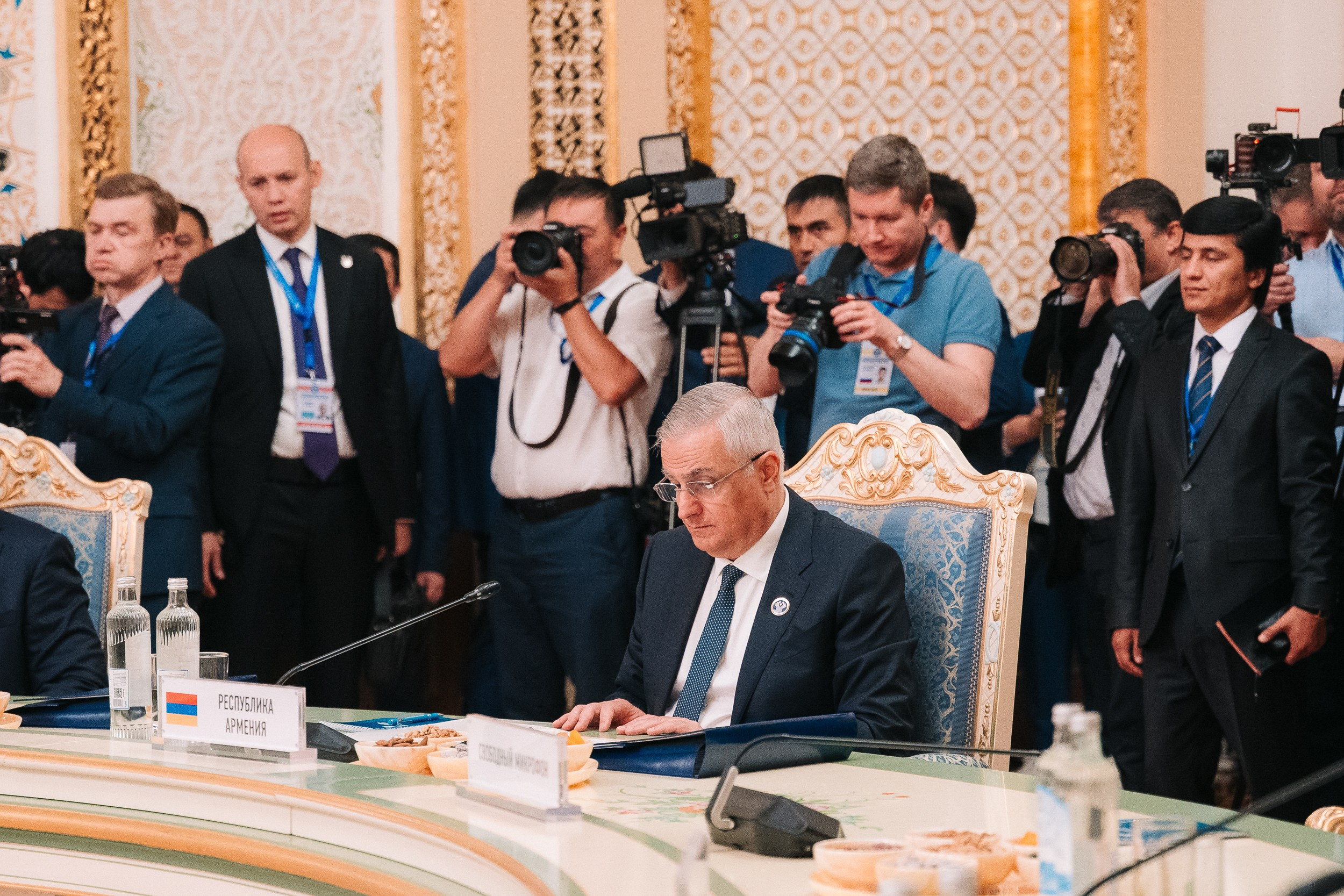 Заседание Совета Глав Правительств СНГ. Портретный и Репортажный Фотограф Москва