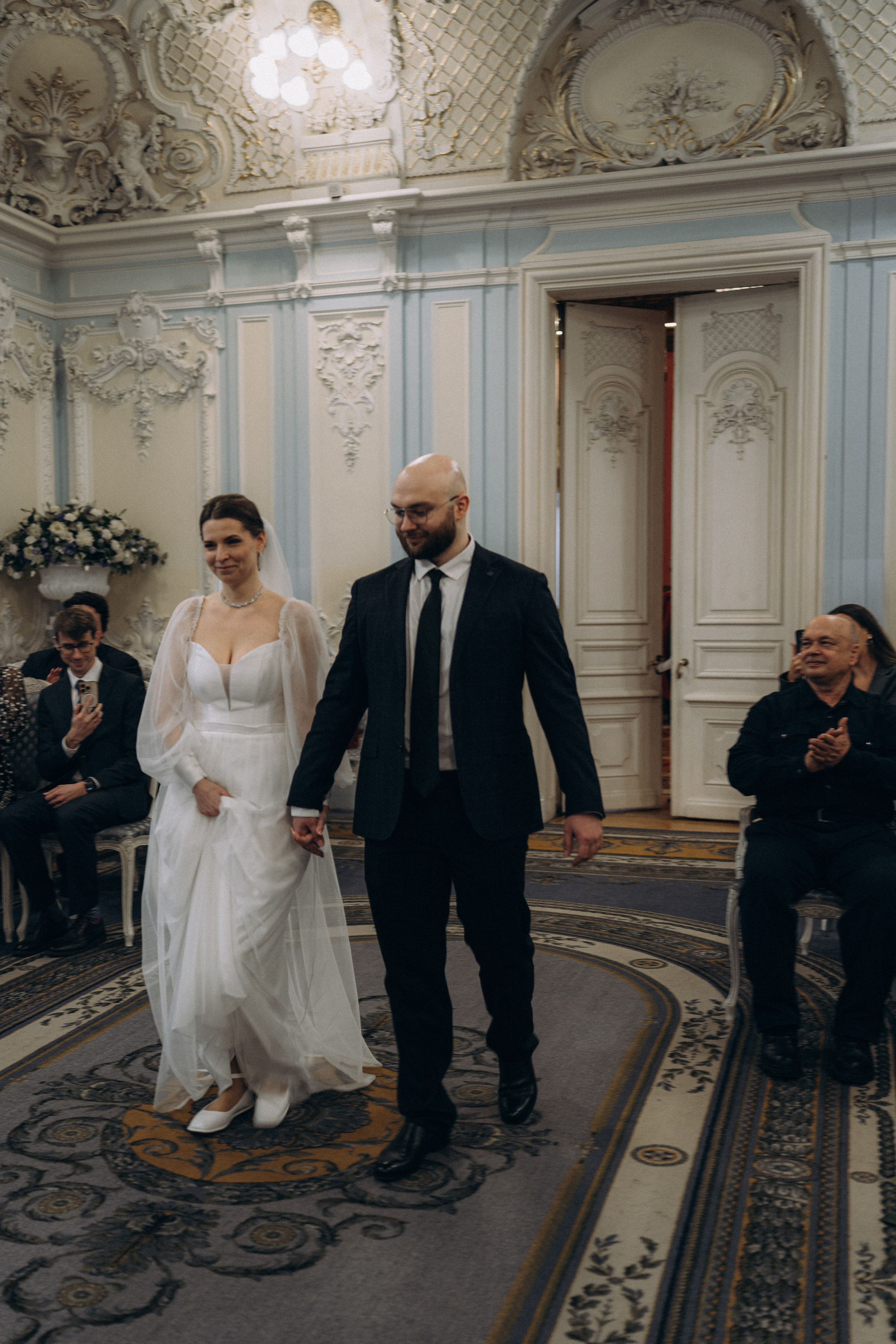 СВАДЕБНАЯ СЬЕМКА ВО ВТОРОМ ДВОРЦЕ (ДЕКАБРЬ) ТАКЖЕ СЬЕМКА В СТУДИИ НА ЧЕРНЫШЕВСКОЙ. Профессиональный фотограф, Санкт-Петербург — Виктория Богомолова