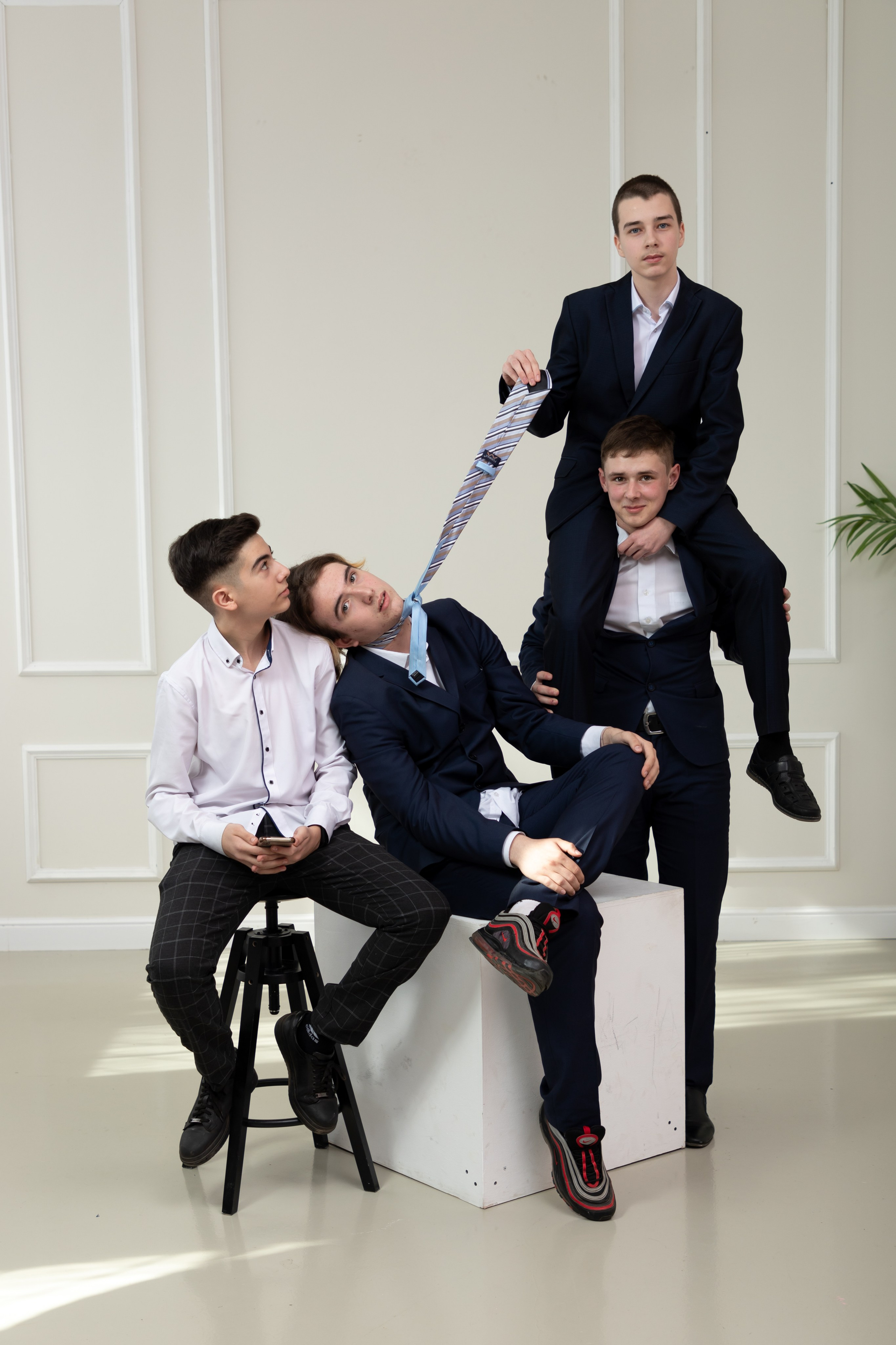 Съёмка в студии. Выпускные альбомы «Эврика» в Нижнем Новгороде