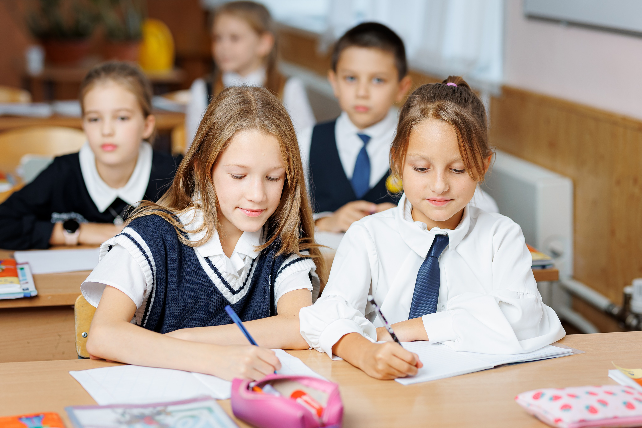 Репортаж на уроках. Семейный и детский фотограф Комина Елена, Власиха, Одинцово