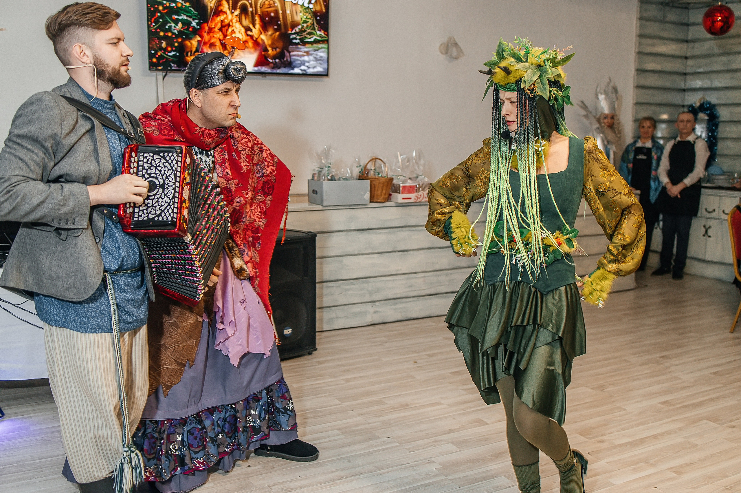 Рождество в ресторане «Казачок». Александр Антонов. Профессиональный свадебный, репортажный фотограф в Москве, Подольске. Фото+Видео на любой праздник