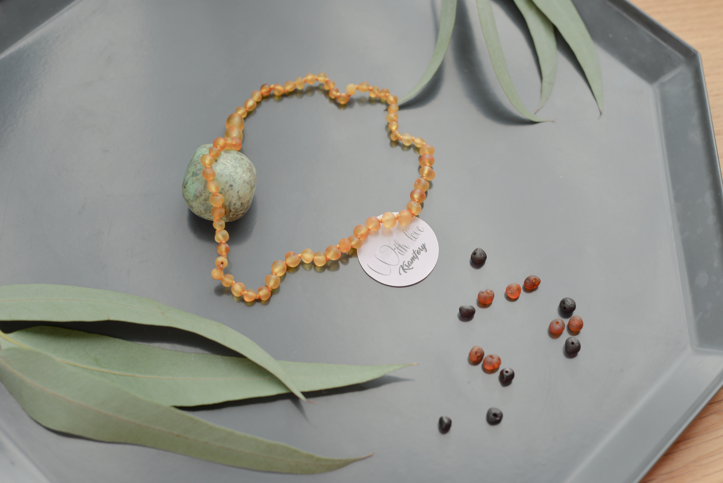 Kramfory. Янтарные бусы. JuliaKram.ru