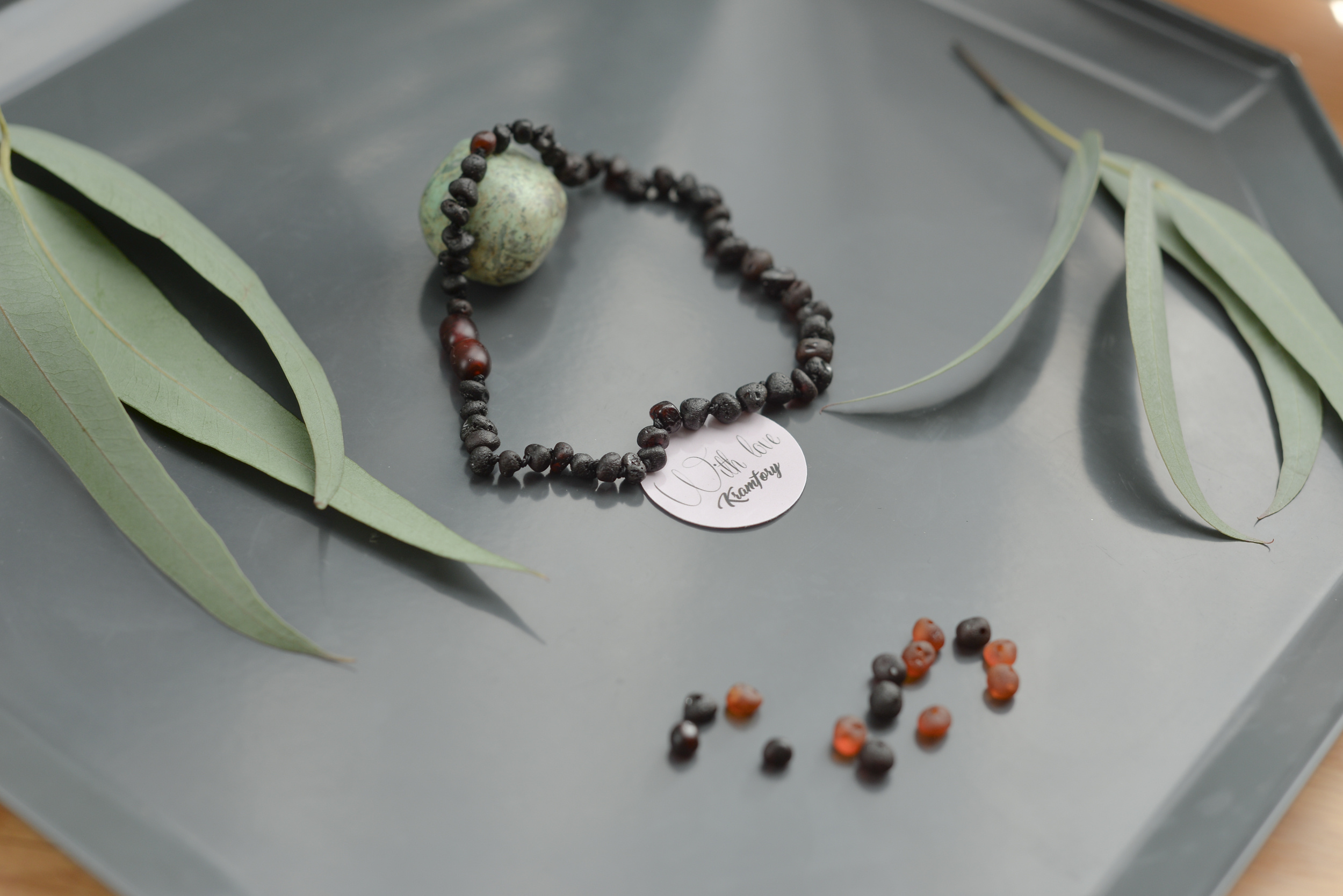 Kramfory. Янтарные бусы. JuliaKram.ru