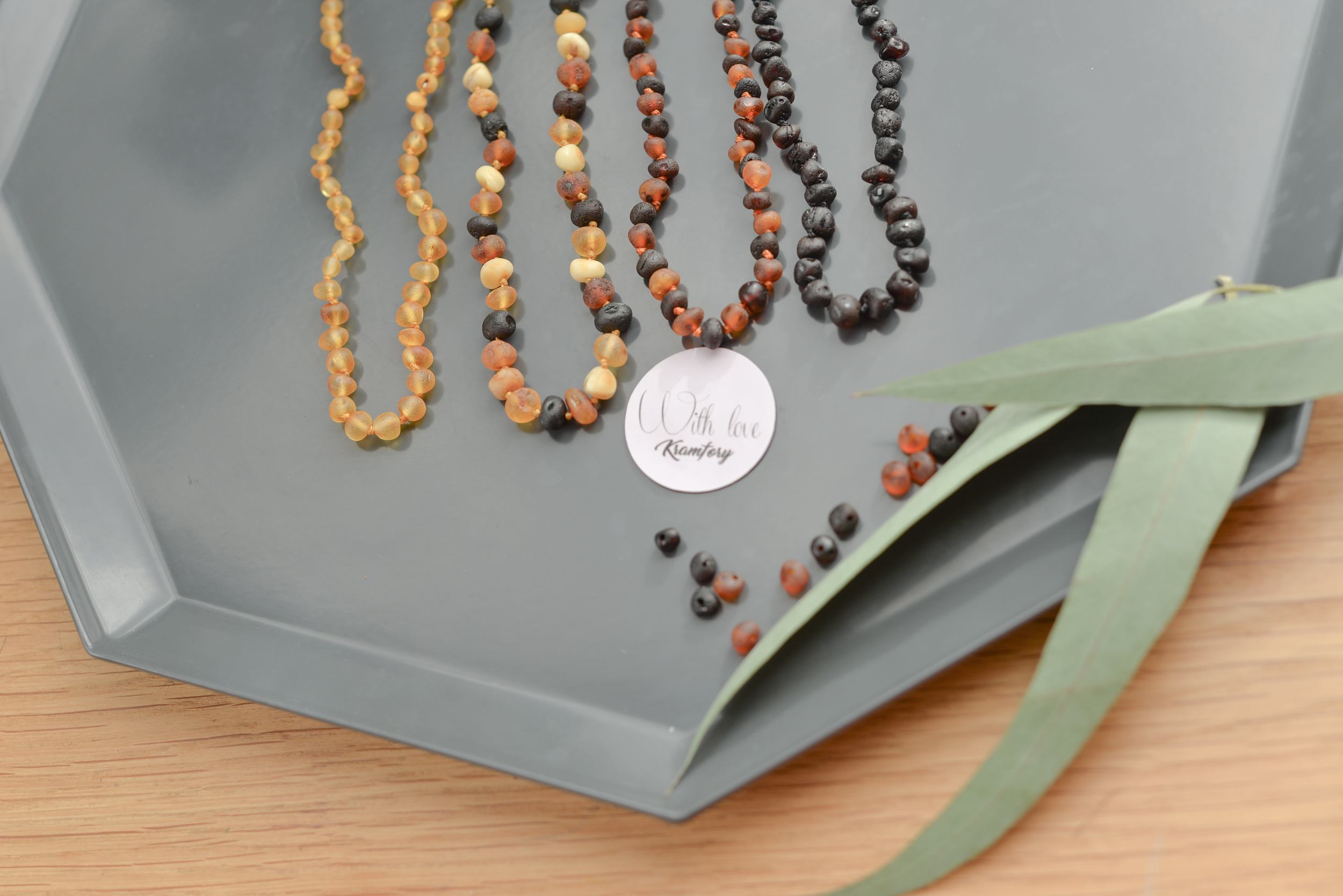 Kramfory. Янтарные бусы. JuliaKram.ru