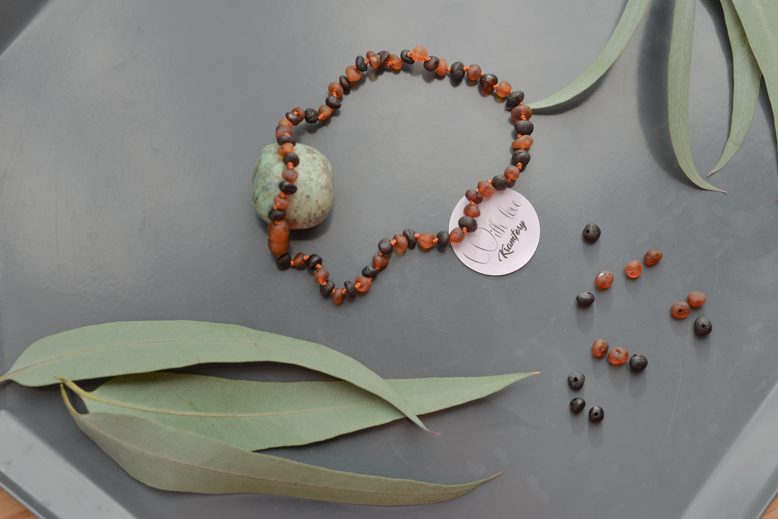 Kramfory. Янтарные бусы. JuliaKram.ru