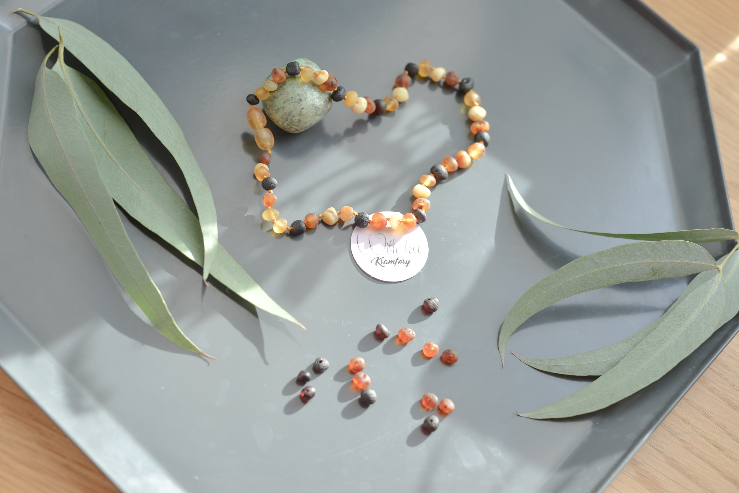 Kramfory. Янтарные бусы. JuliaKram.ru