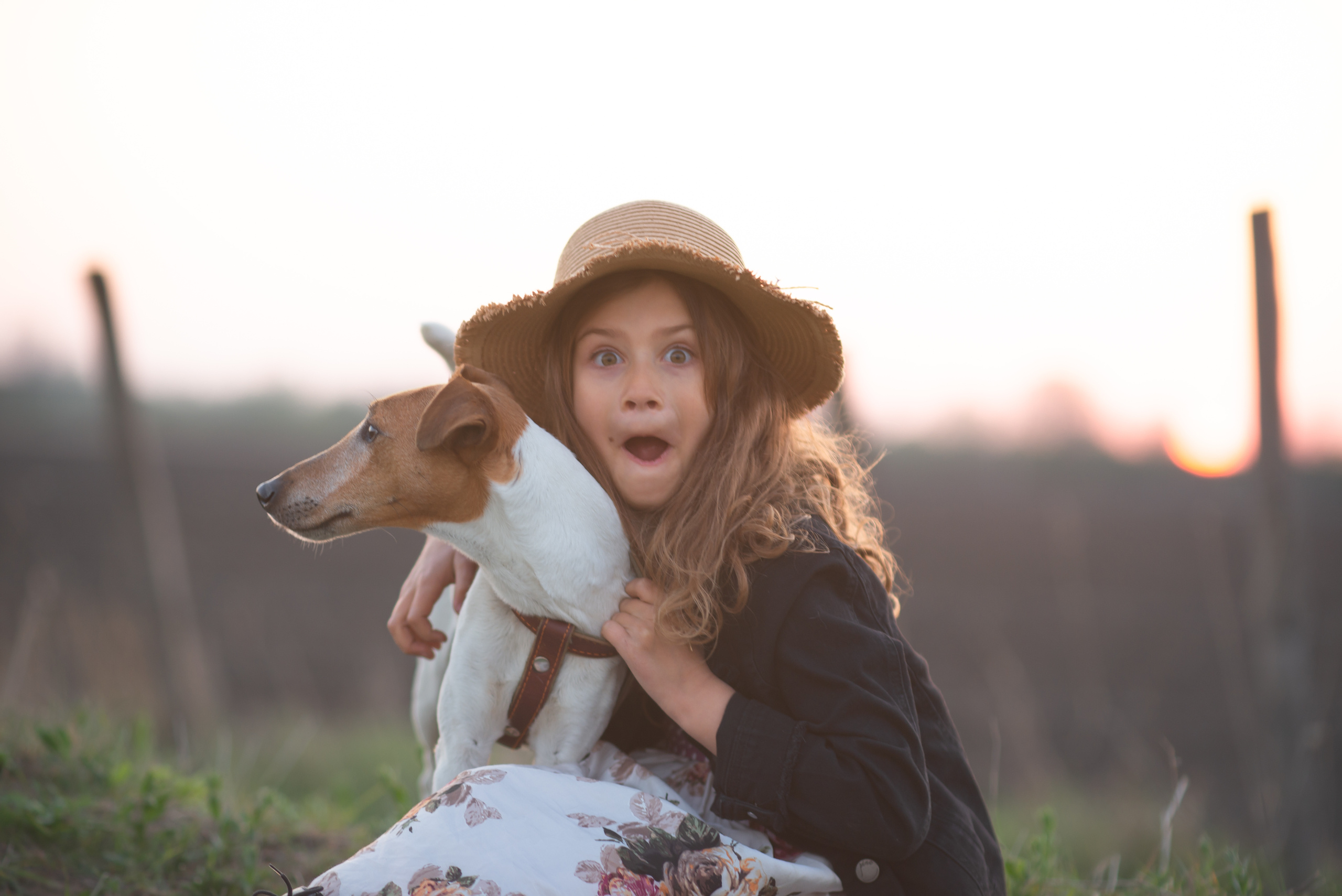 Кира, яблоки и Рэй. Апрель 2020. JuliaKram.ru