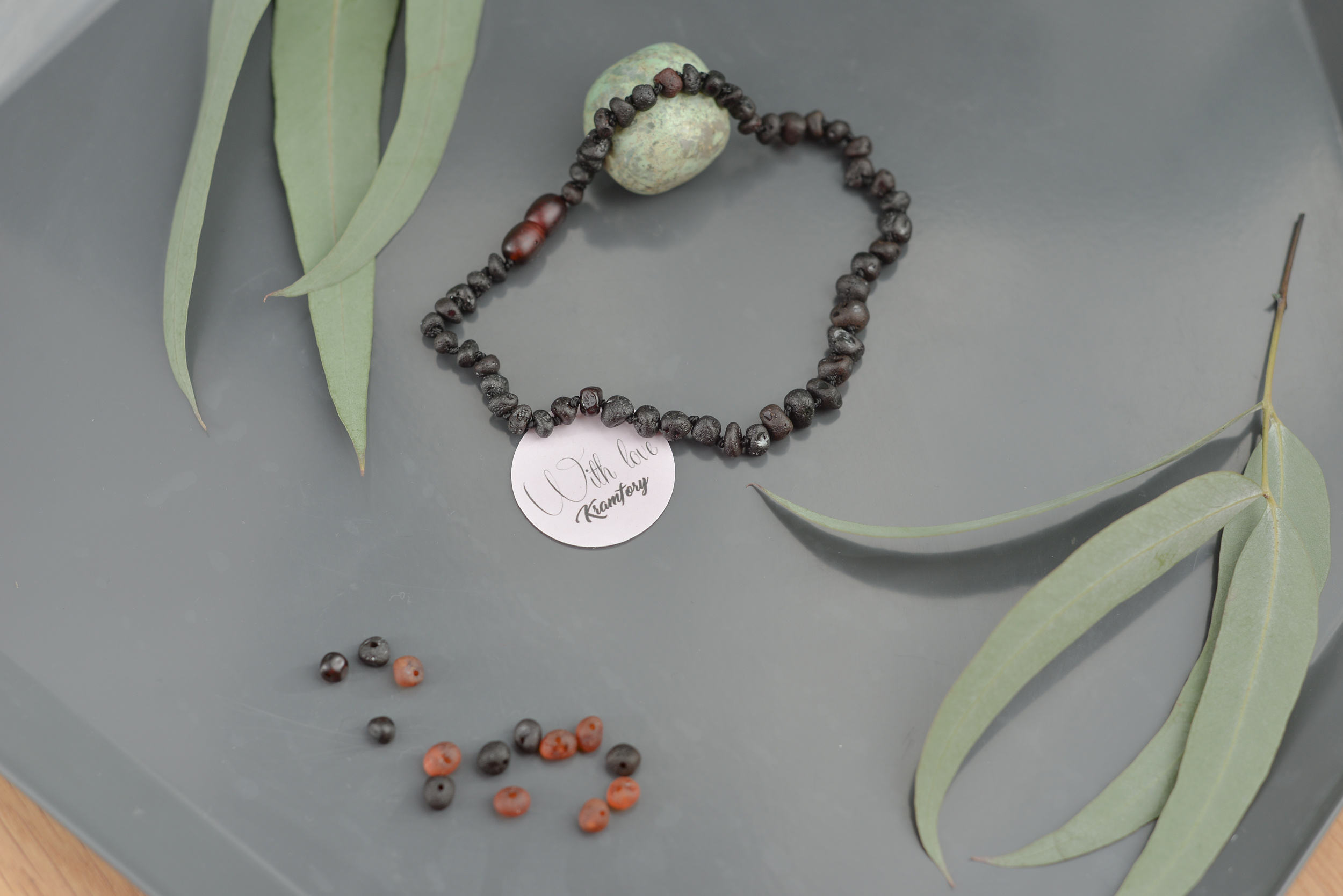 Kramfory. Янтарные бусы. JuliaKram.ru