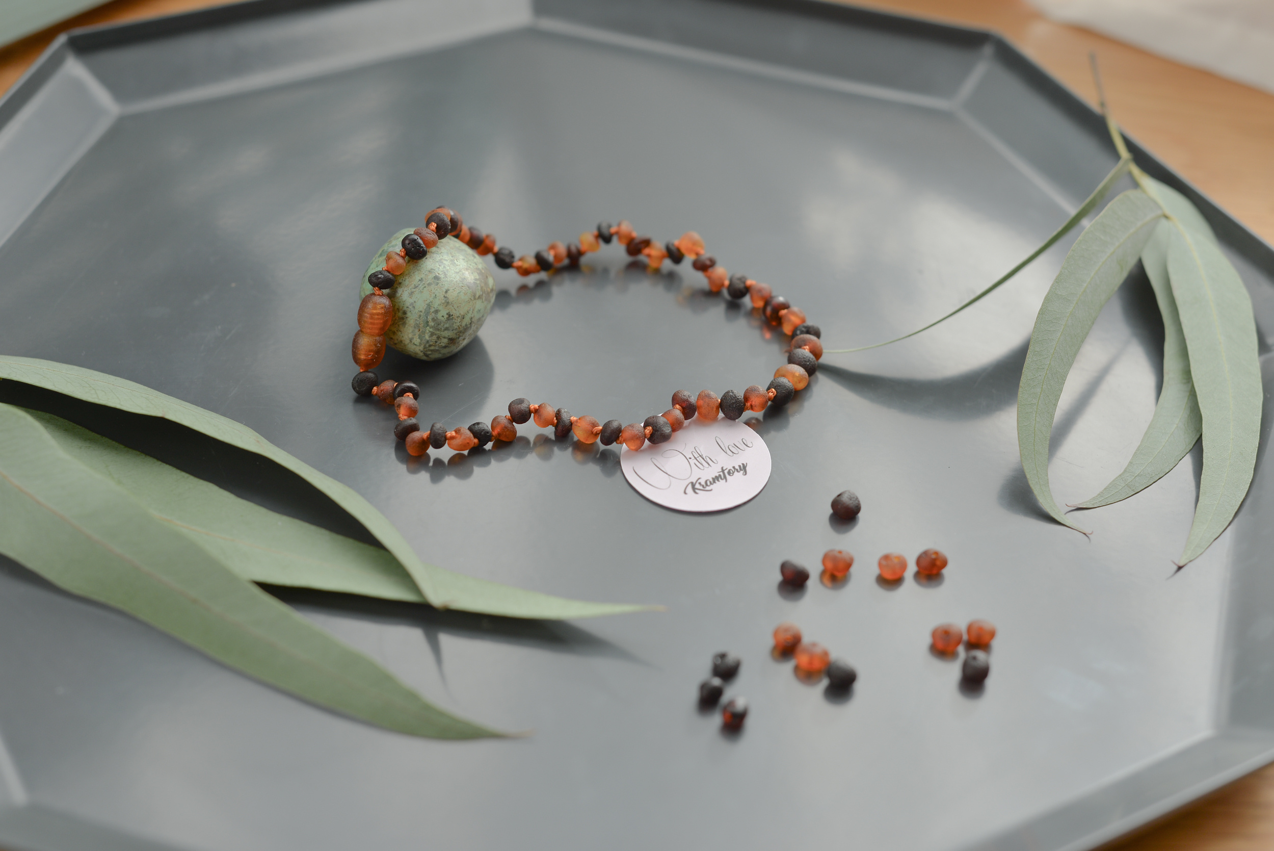 Kramfory. Янтарные бусы. JuliaKram.ru