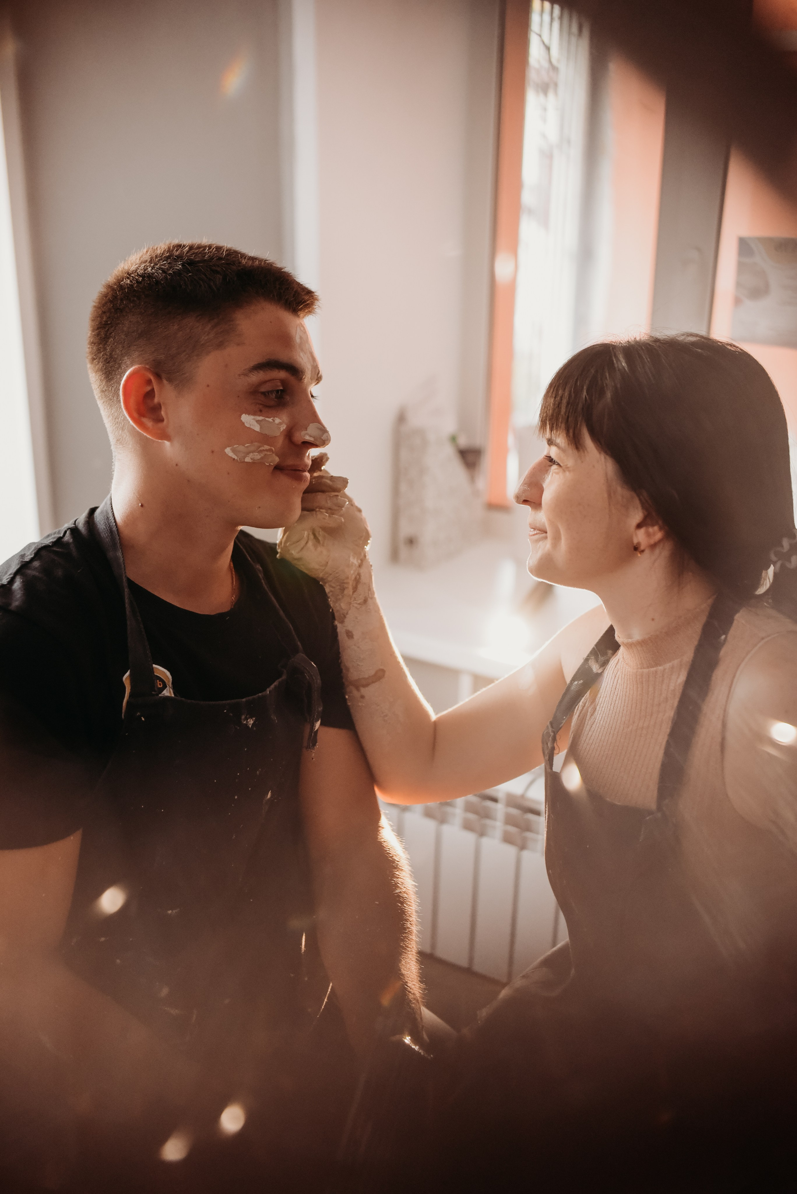 Love Story в гончарной мастерской. Семейный фотограф Олеся Батурина Рязань