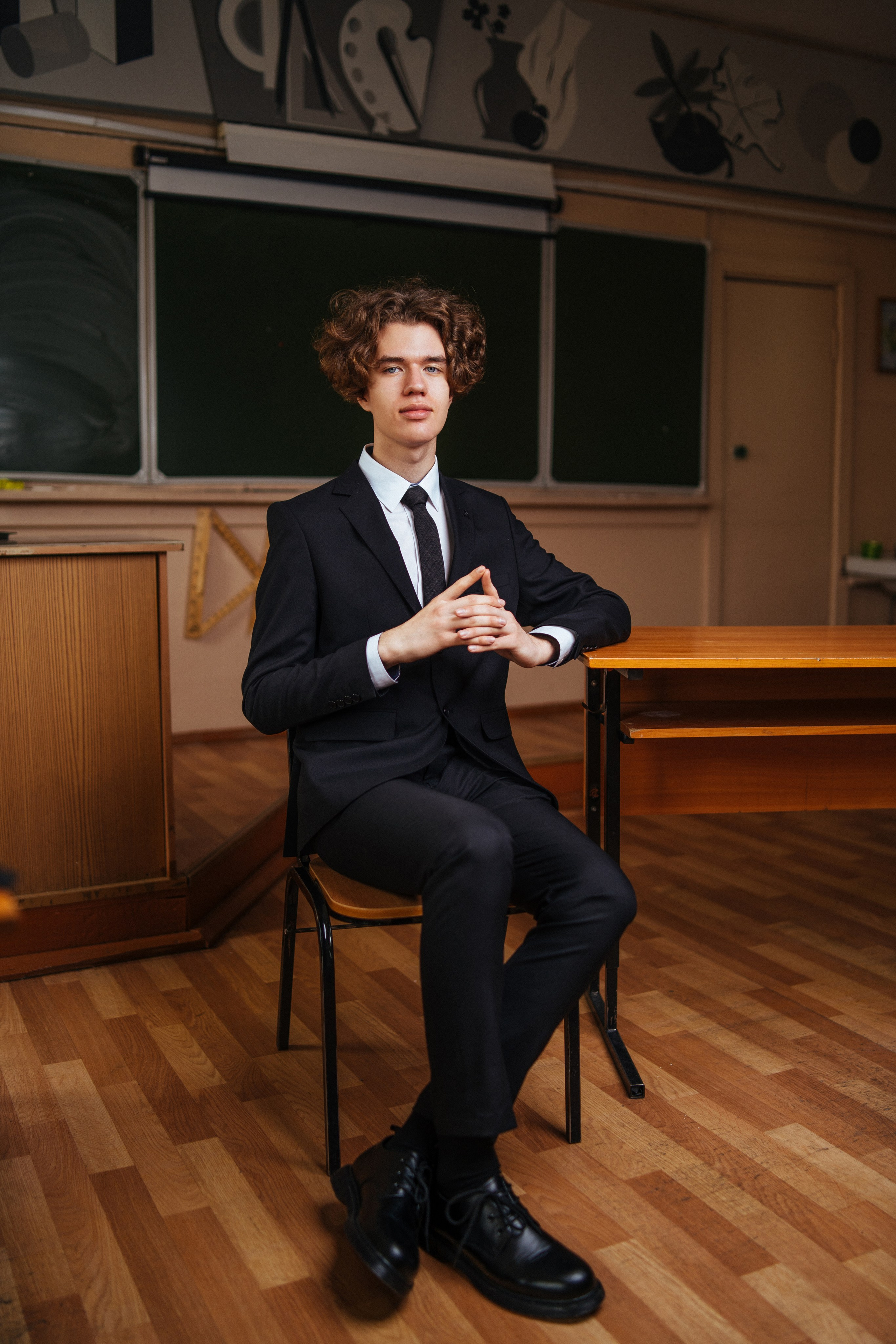 Школьные. Фотограф Булат Ванданов