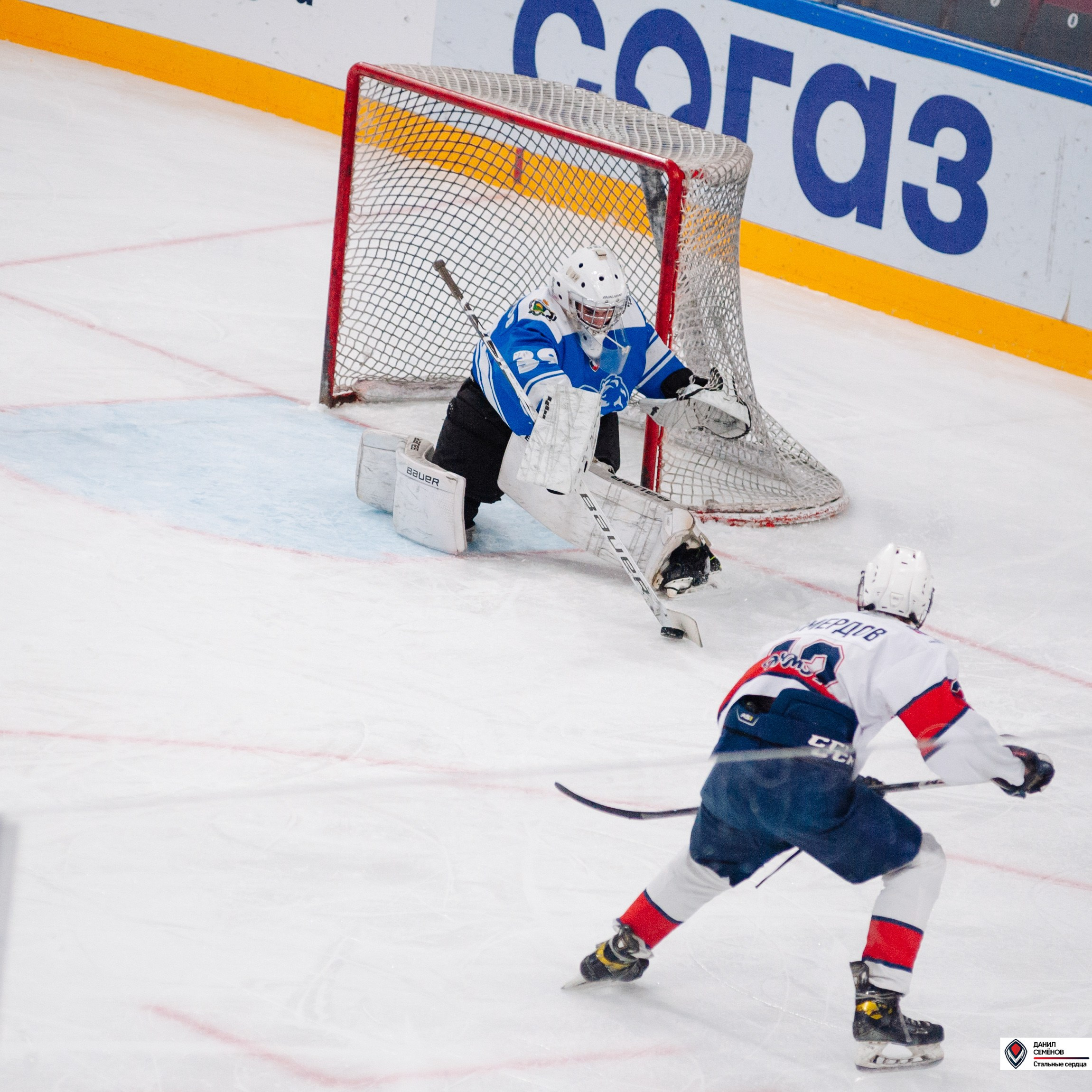 Чемпионат СХЛ. Стальные сердца — Газовик. Фотограф Магнитогорск Данил Семенов