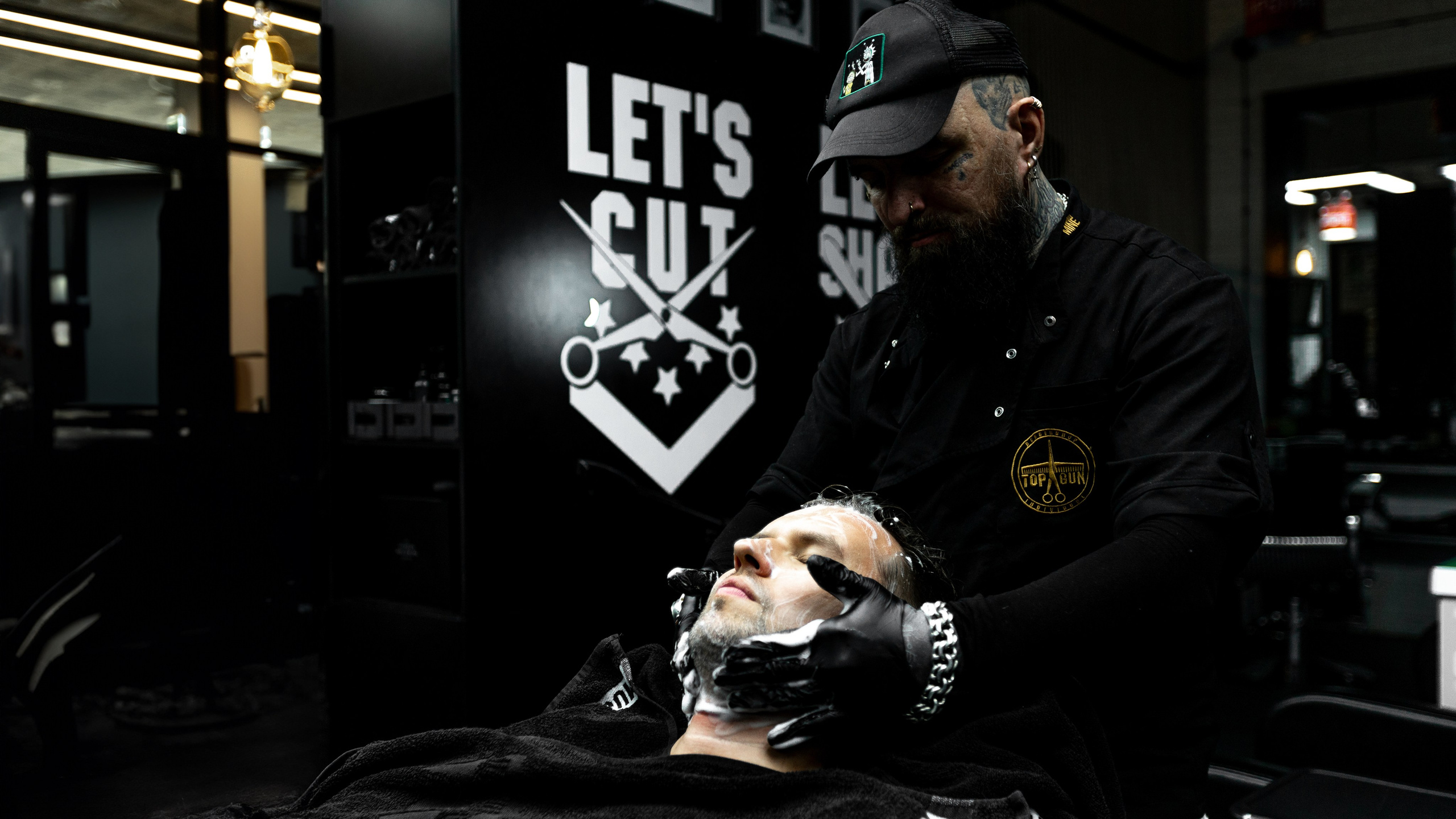 Барбершоп TopGun. Фотограф Нина Крутая Москва