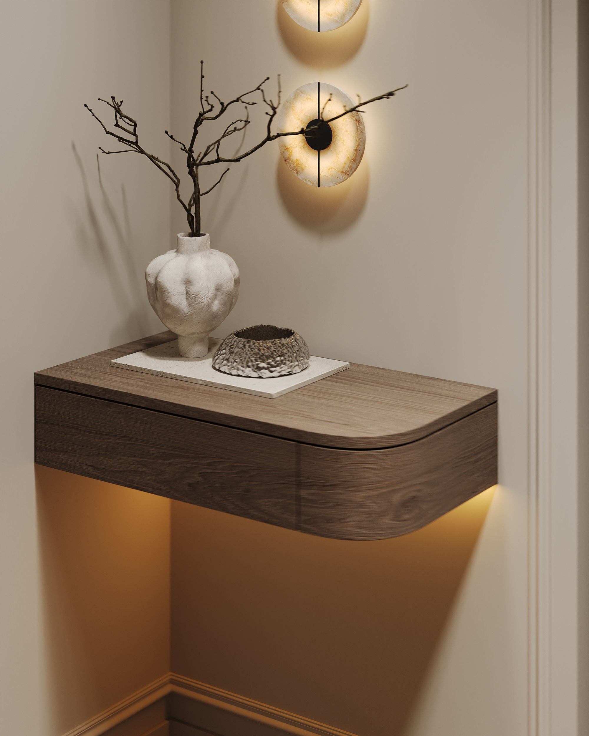 Кухня-гостиная «Одинарка». 3D визуализация интерьера Надежда Соколова