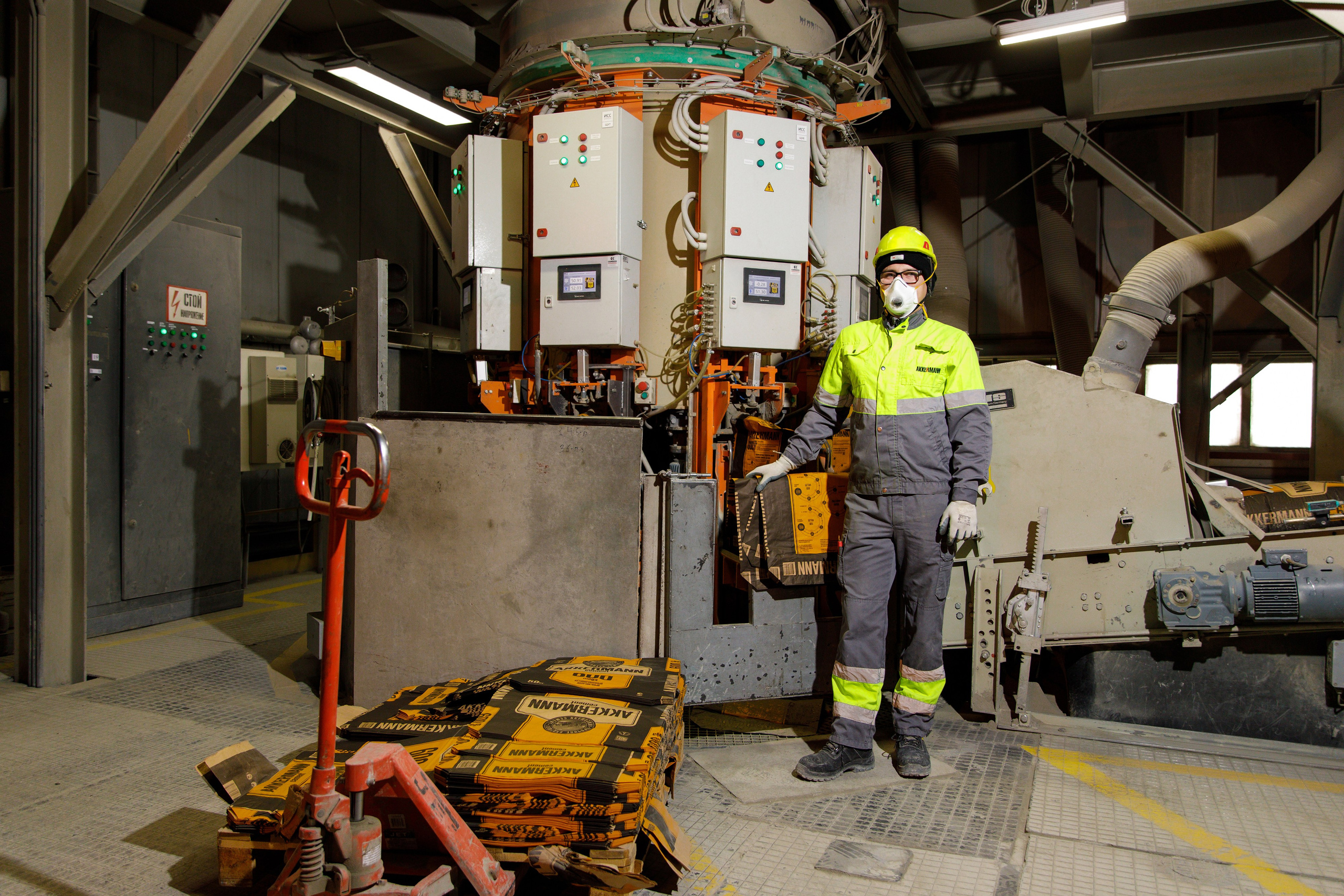 Съёмка производства для Akkermann Cement. Фотограф Дмитрий Молчанов | Фотограф Пермь | Фотограф