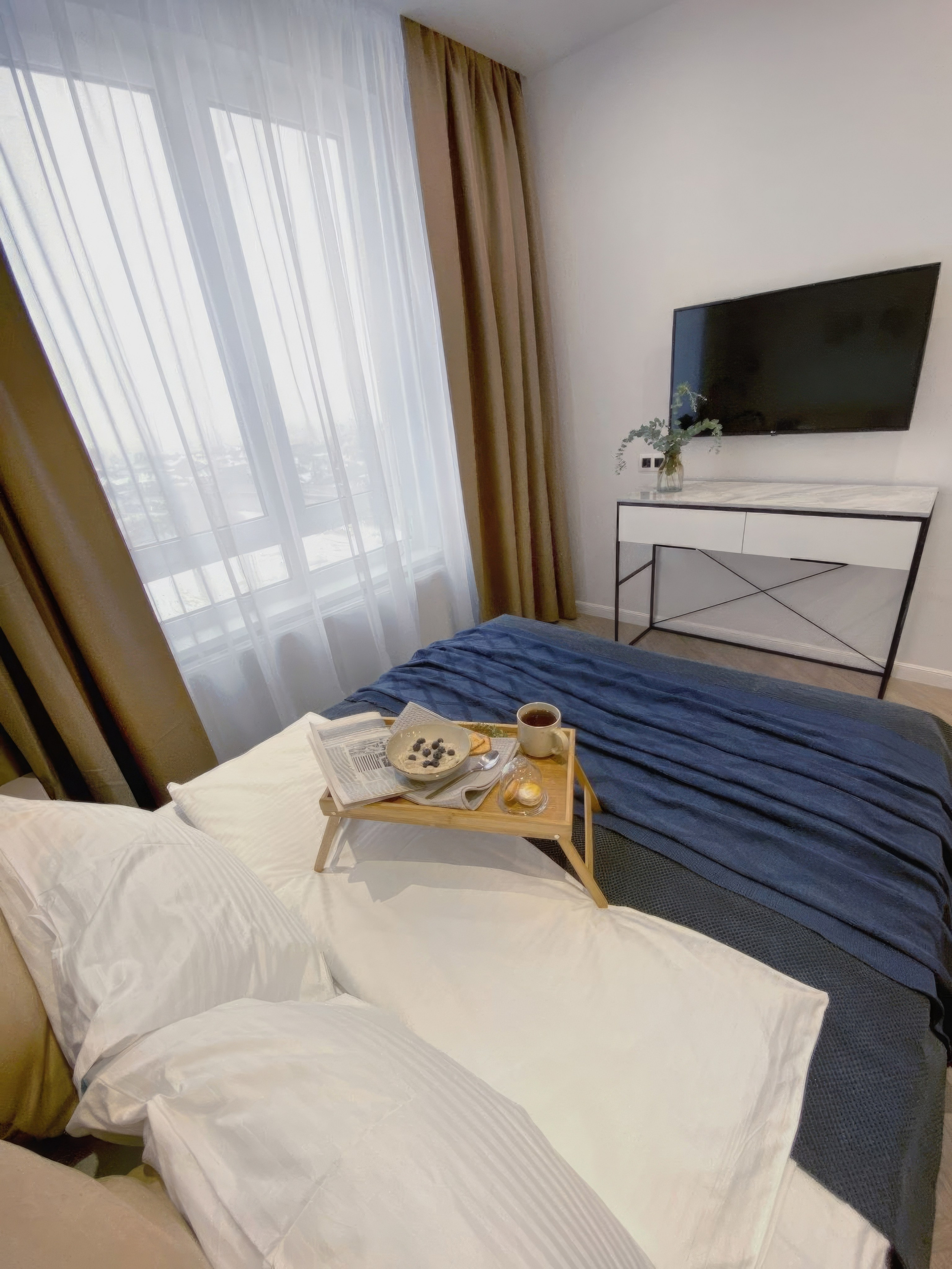 Апартаменты в Нижнем Новгороде, 2022. 3D визуализация интерьера и архитектурной среды