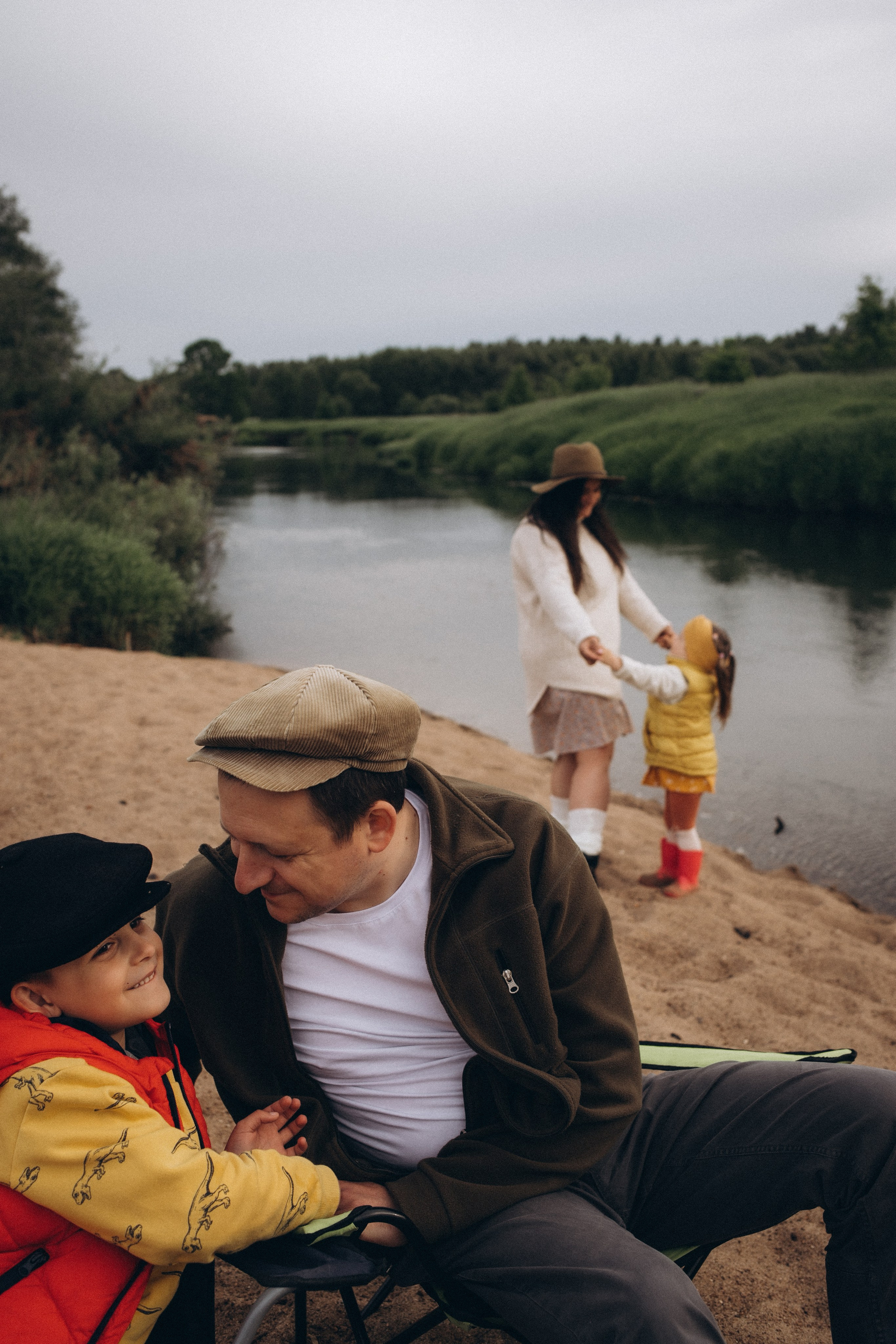 Вася, Юля, Сева и Полинка. Семейный и свадебный фотограф Анна Кожокарь